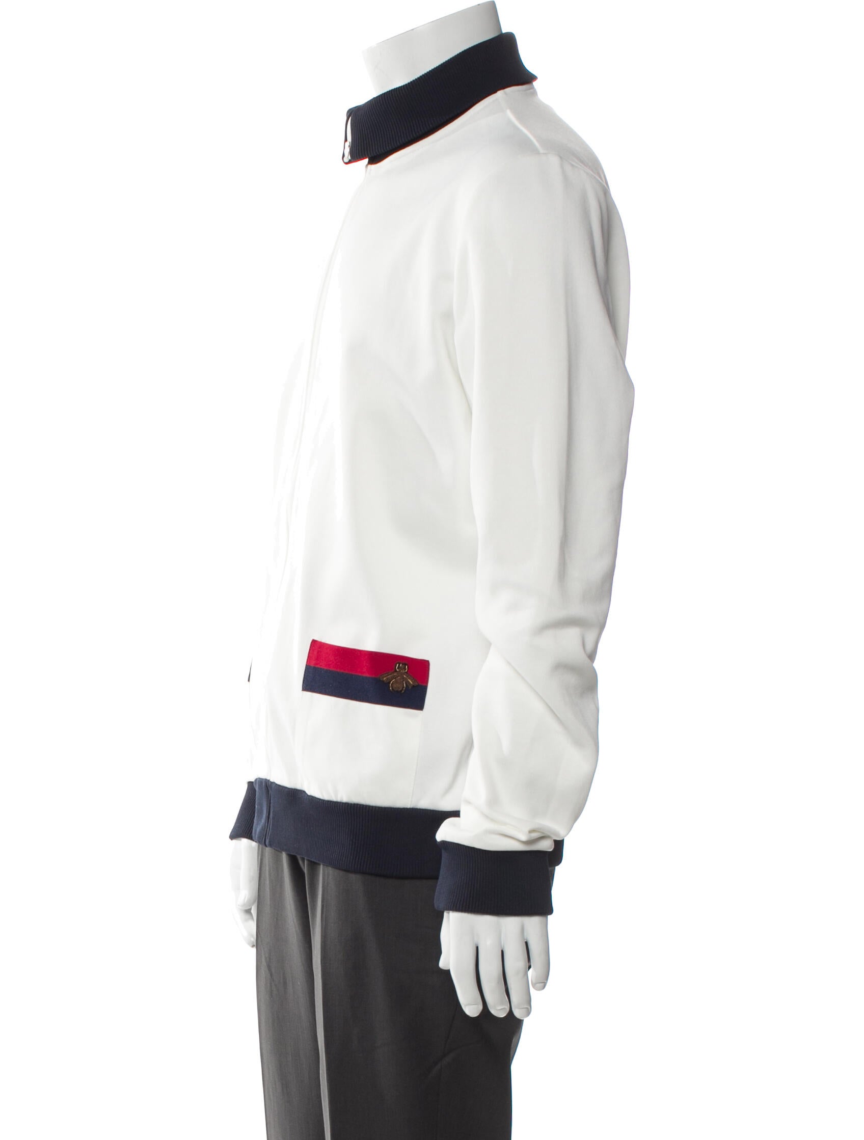 Gucci 2016 Sylvie Web Accent Bomber Jacket w/ Tags