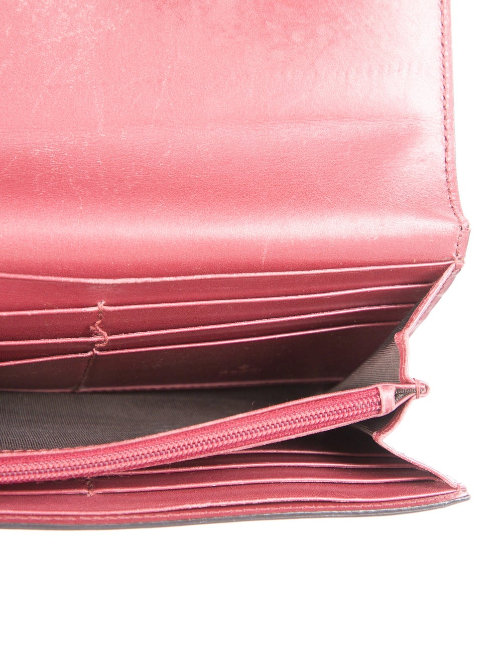 Gucci Microguccissima Pattern Patent Leather Cont… - image 3