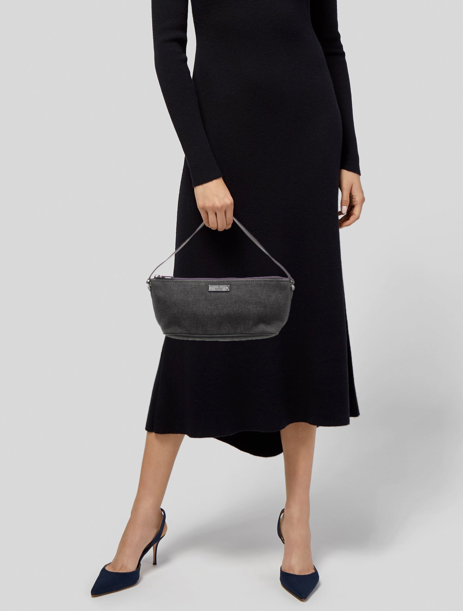 Gucci Canvas Shoulder Bag