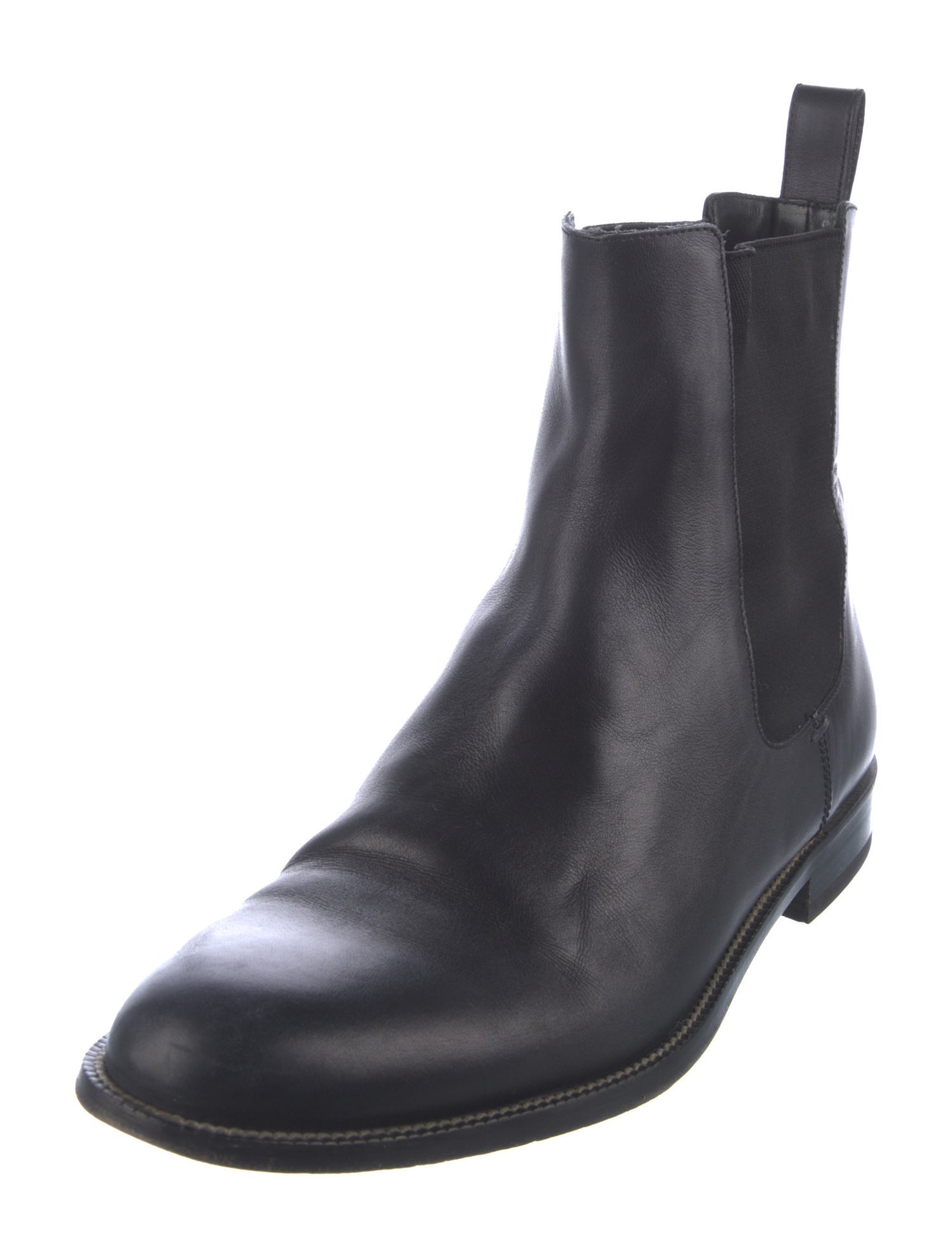 Gucci Leather Chelsea Boots