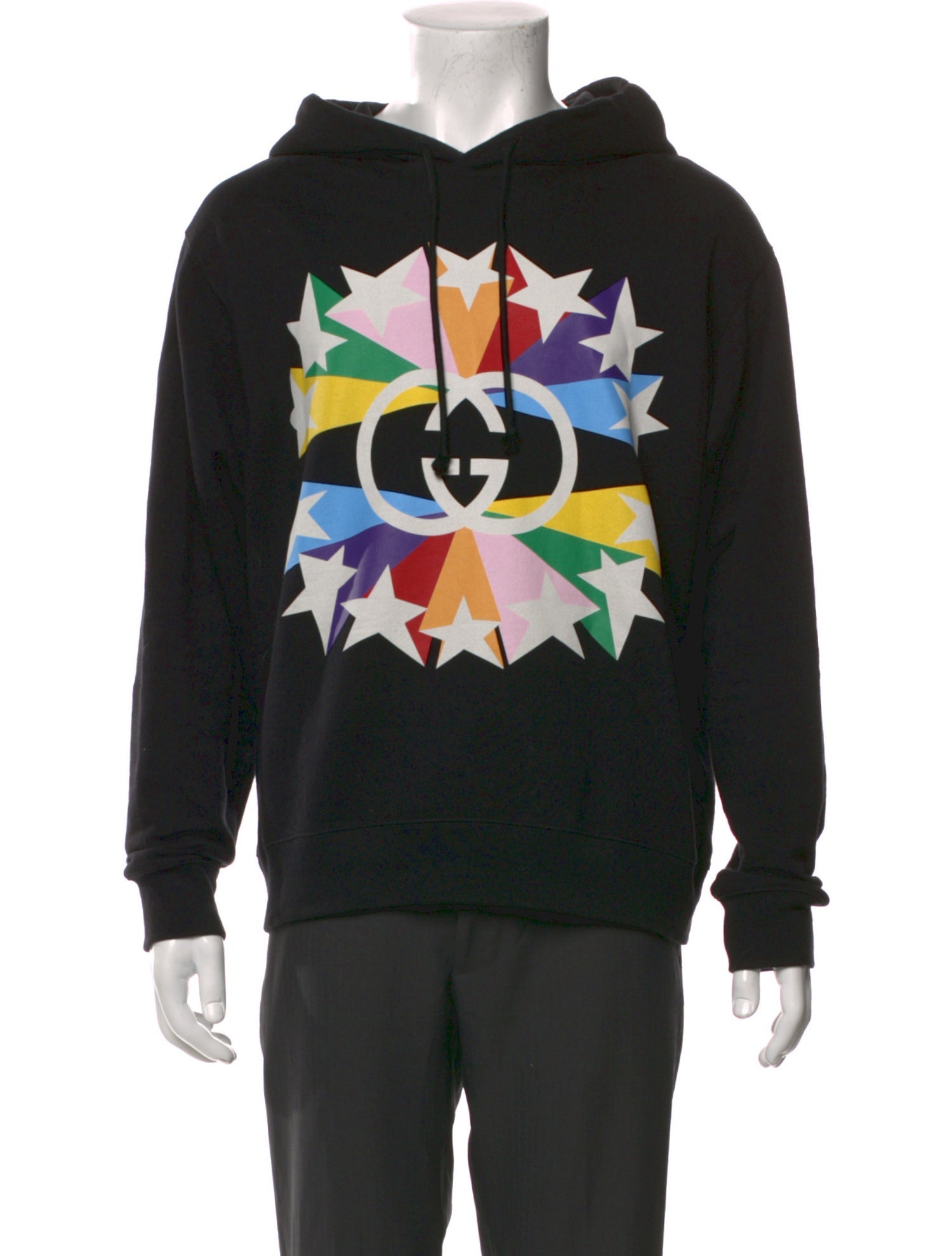 Gucci Interlocking G Logo Crew Neck Hoodie