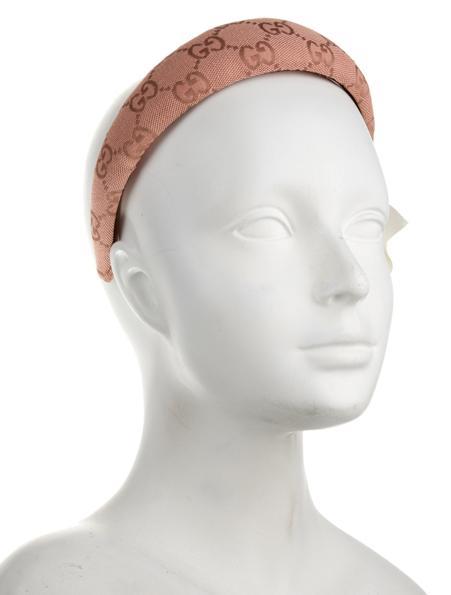 Gucci Pink GG Supreme Headband