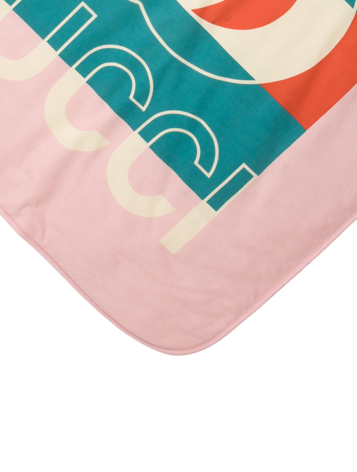 Gucci Cotton Interlocking G Baby Blanket w/ Tags