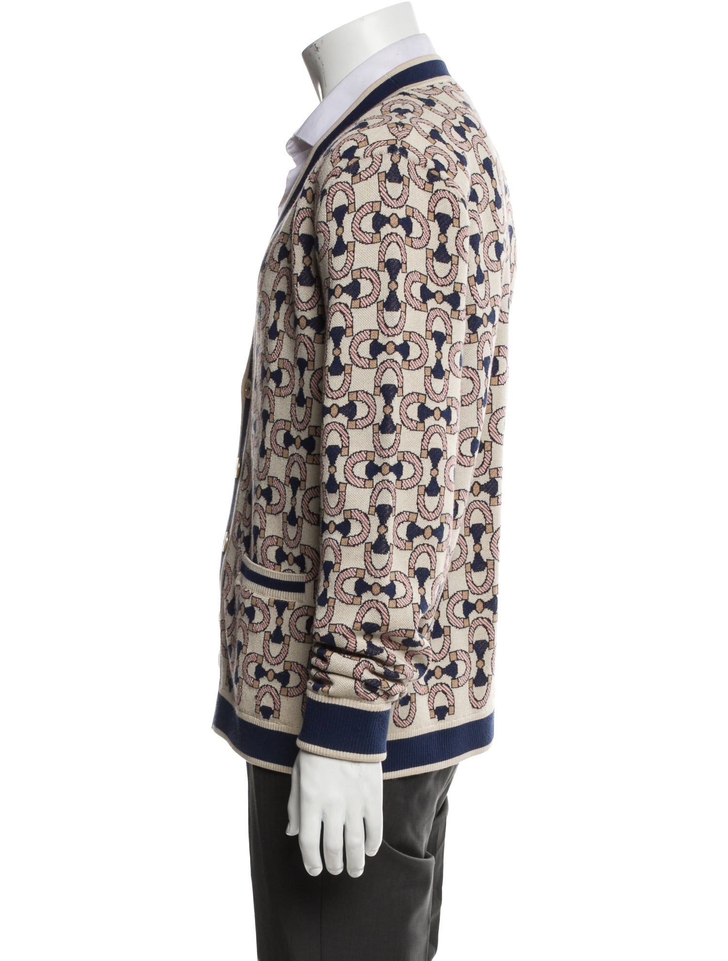 Gucci 2023 Horsebit Accent Cardigan