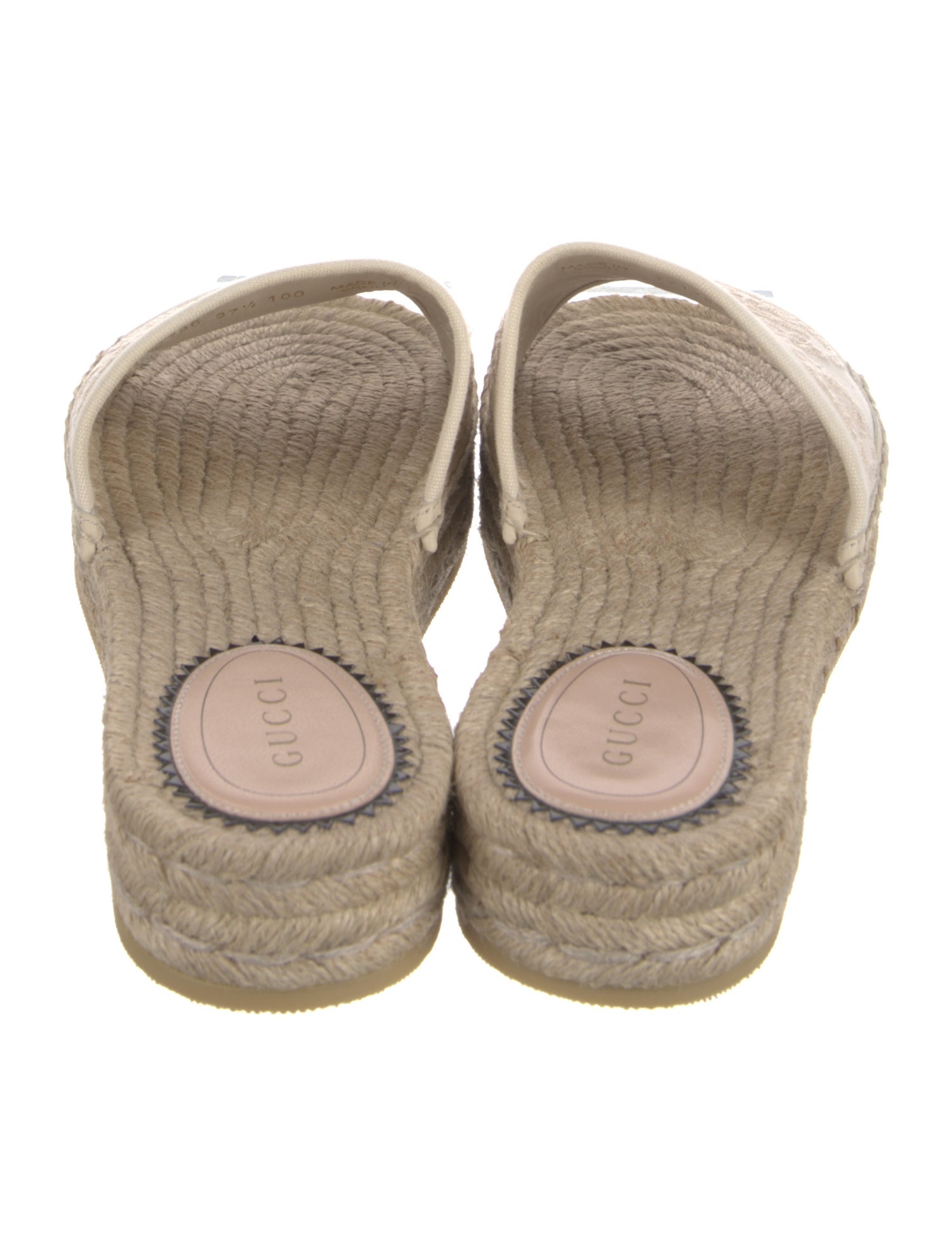 Interlocking G Logo Canvas Espadrilles