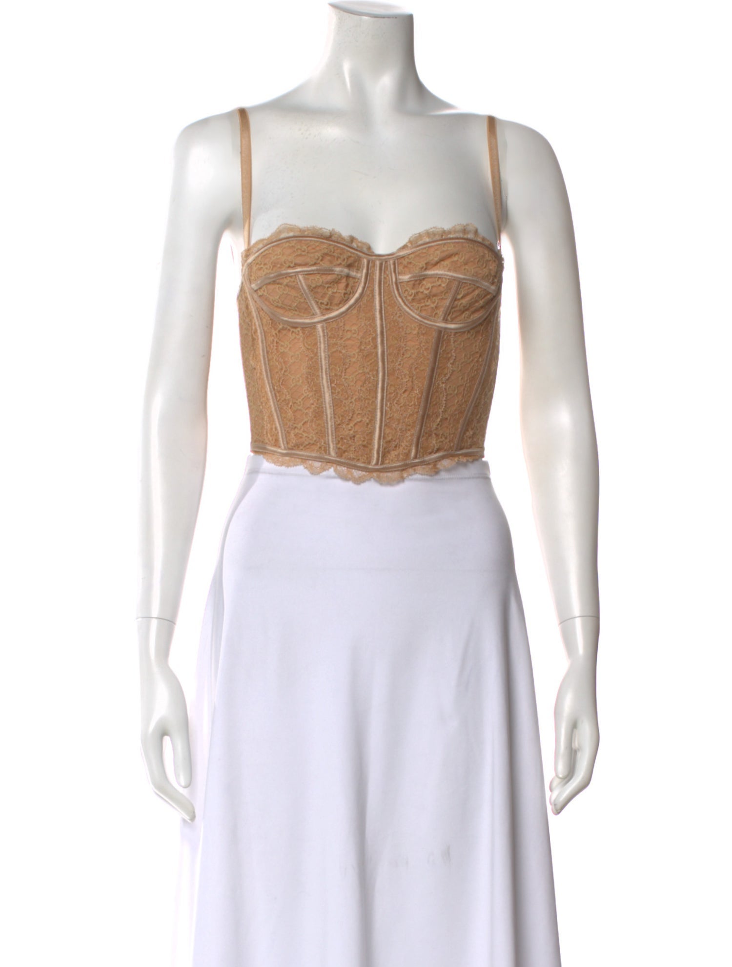 Gucci 2023 Lace Pattern Crop Top w/ Tags