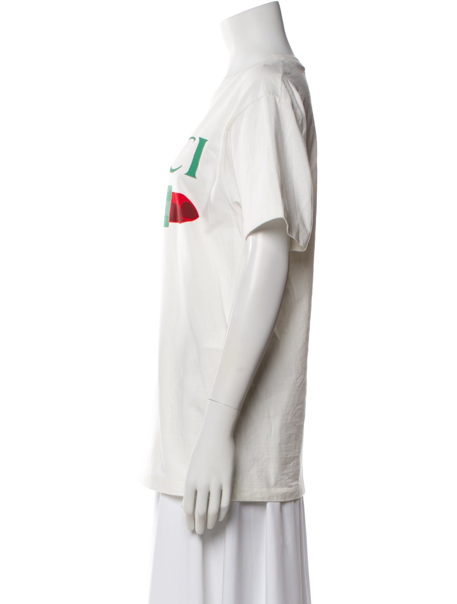 Gucci Interlocking G Logo 'Lipstick Logo' T-Shirt