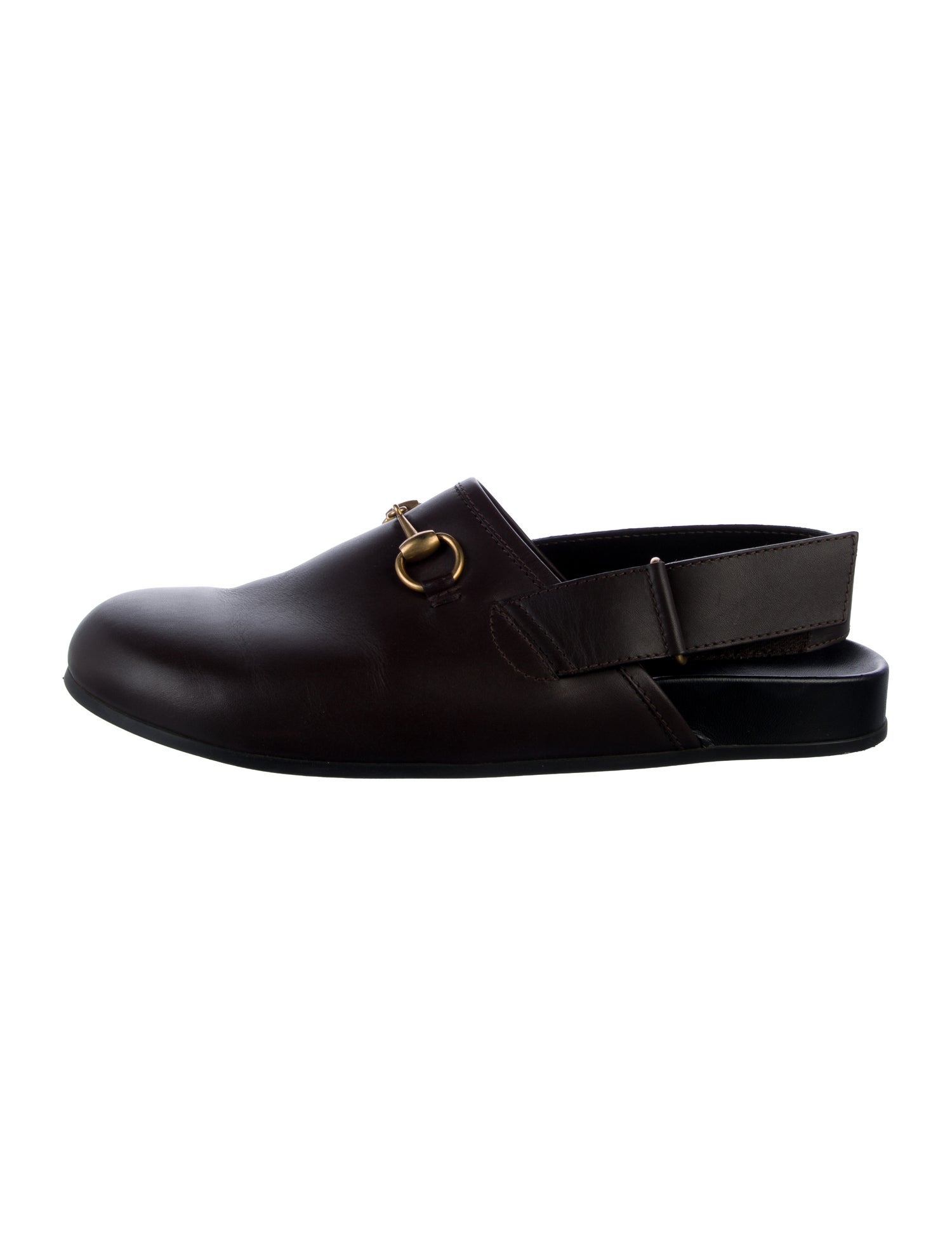 Gucci Horsebit Accent Leather Sandals