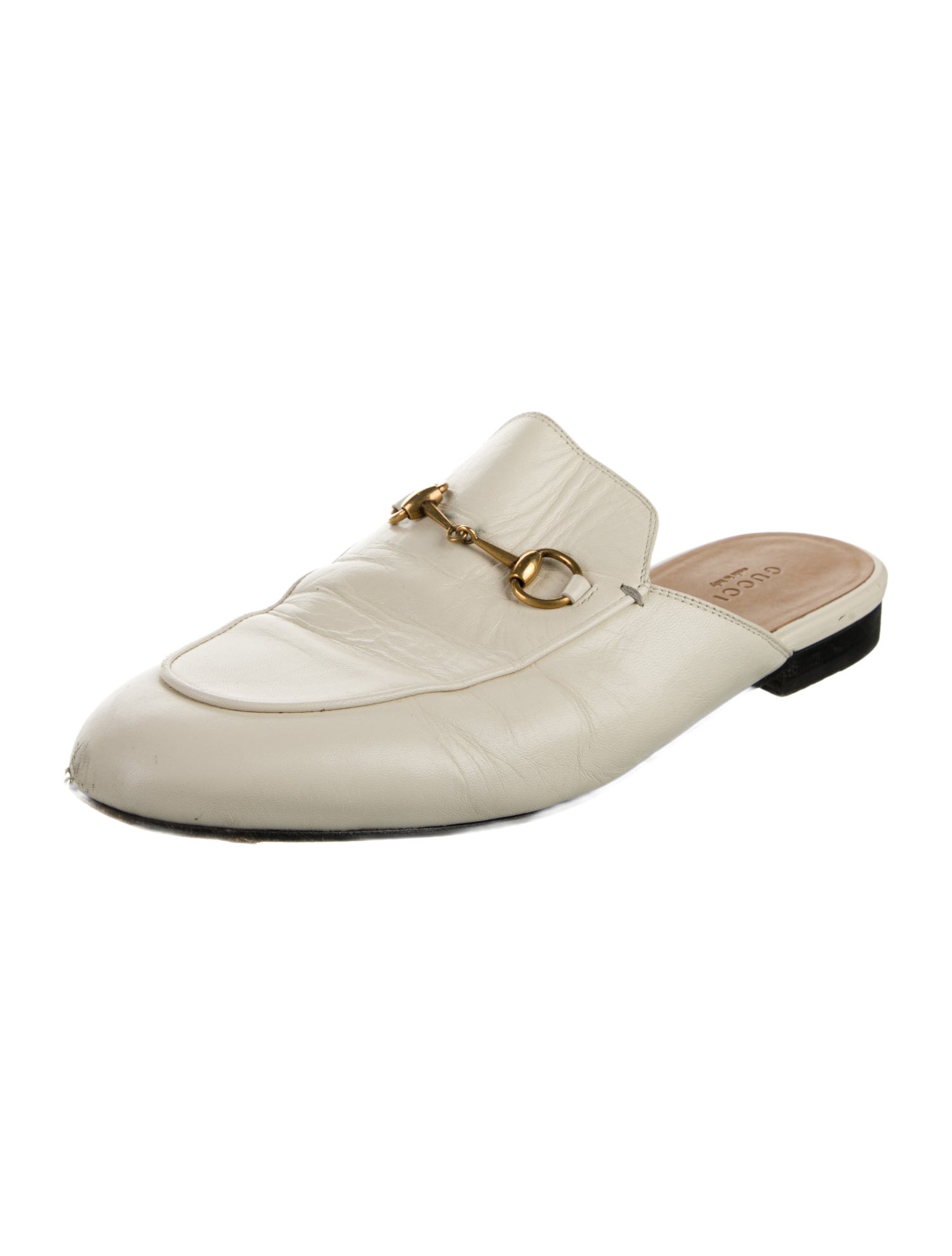 Gucci Princetown Horsebit Accent Mules