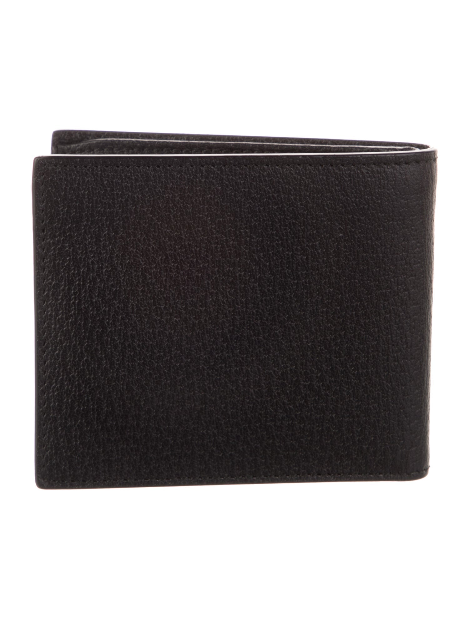 Gucci Double G Logo Leather Bifold Wallet w/ Tags