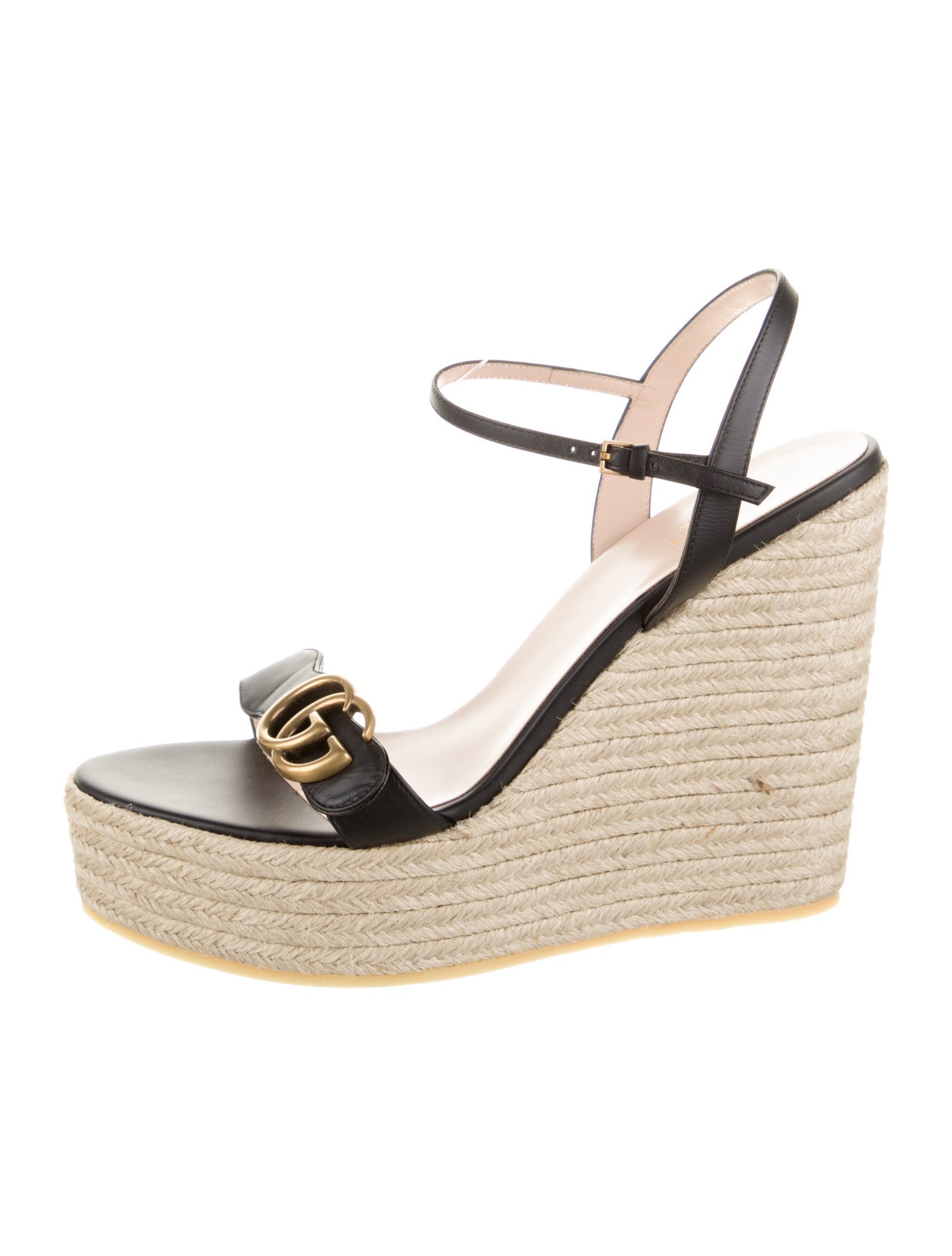 Gucci Leather Espadrilles