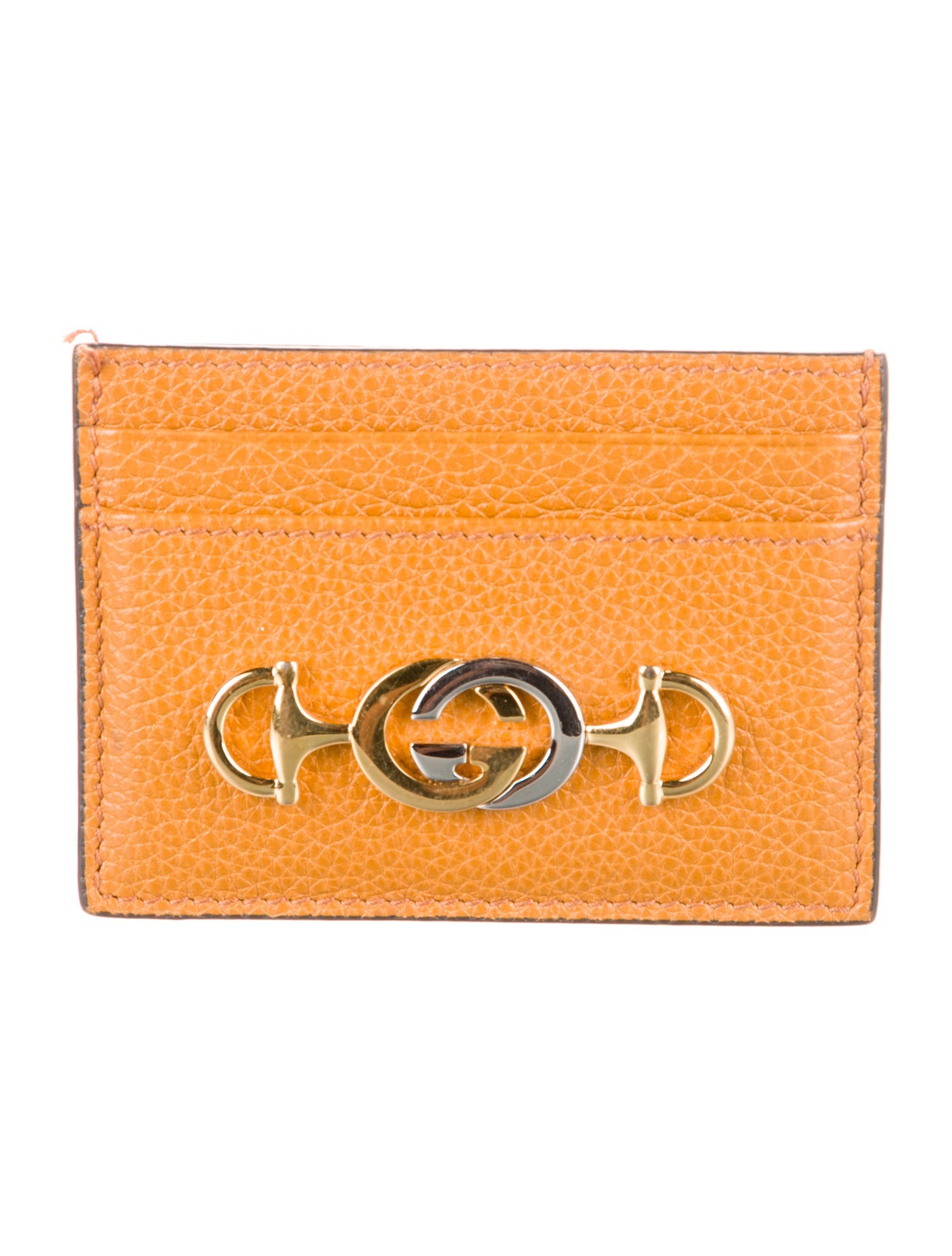 Gucci Zumi Interlocking G Horsebit Card Holder