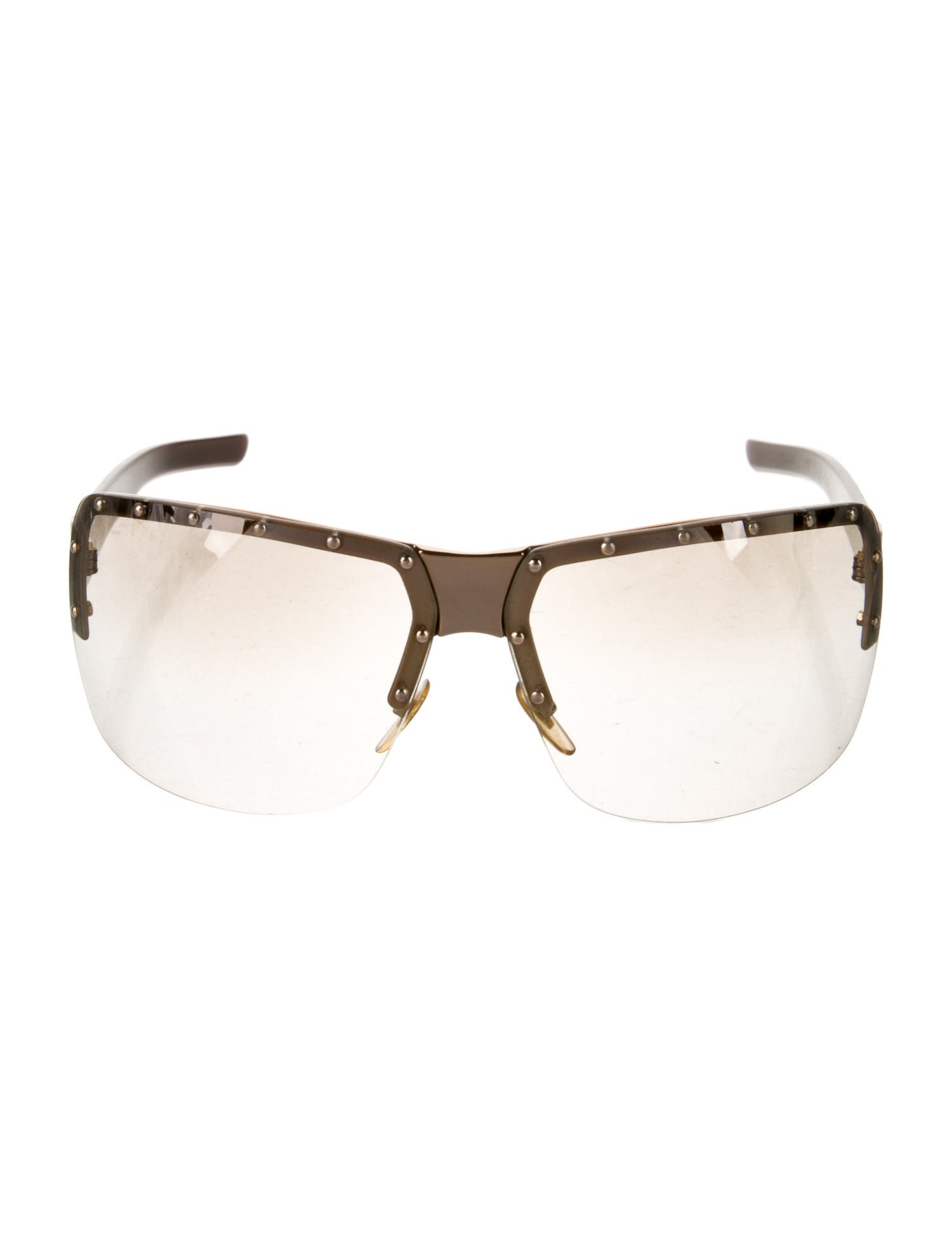 Gucci GG Logo Shield Sunglasses