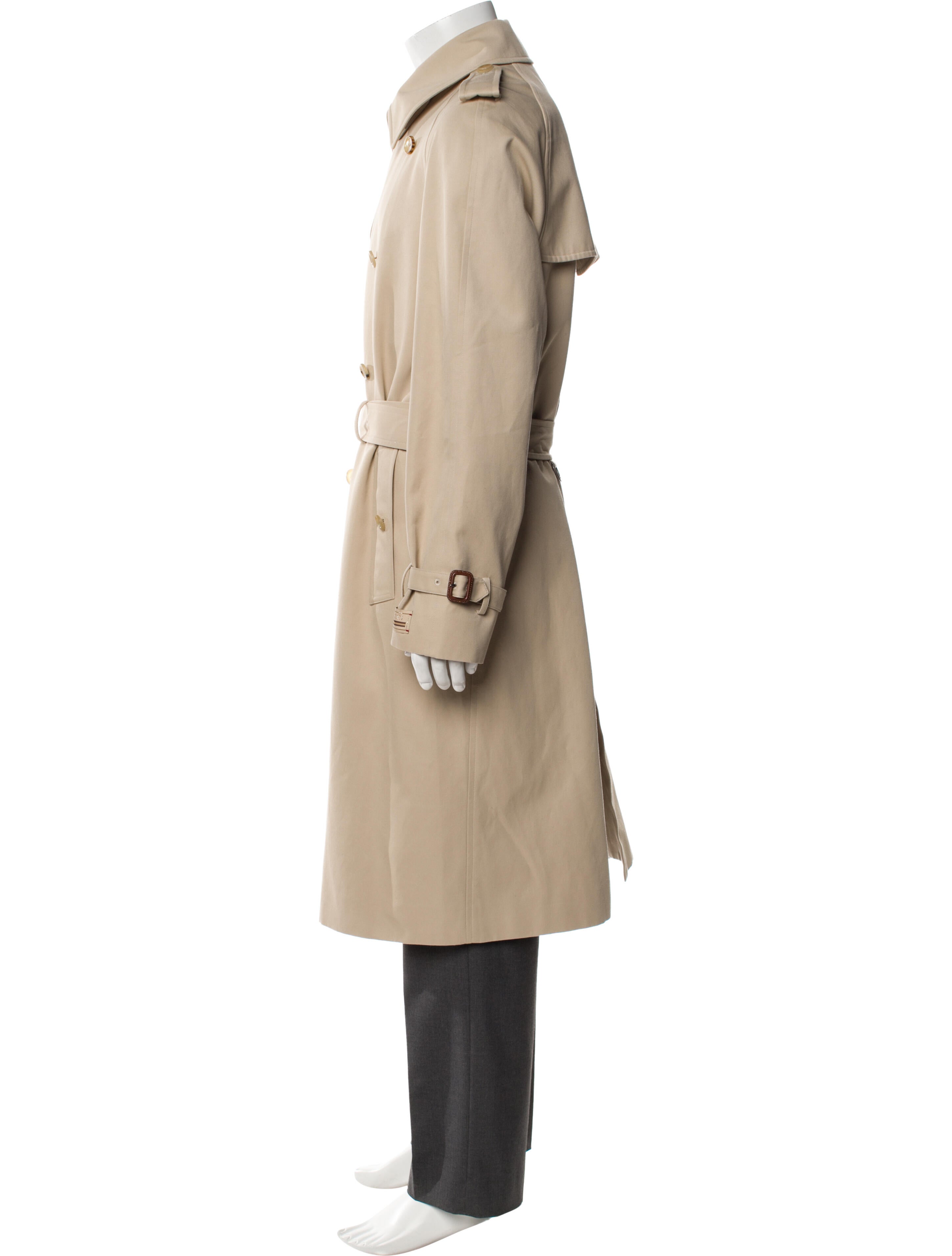 Gucci 2023 Signature Logo Trench Coat