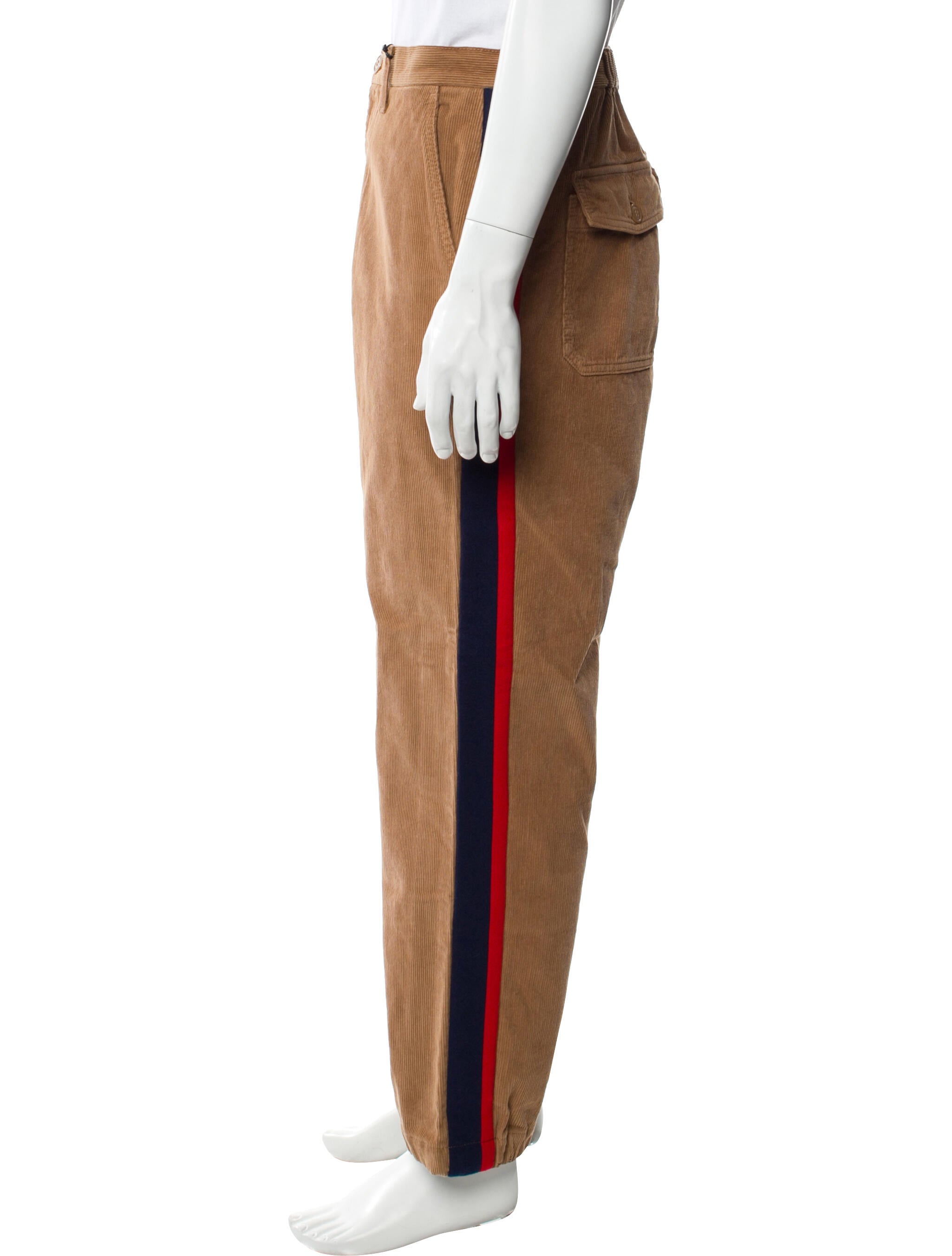 Gucci Interlocking G Logo Corduroy Pants