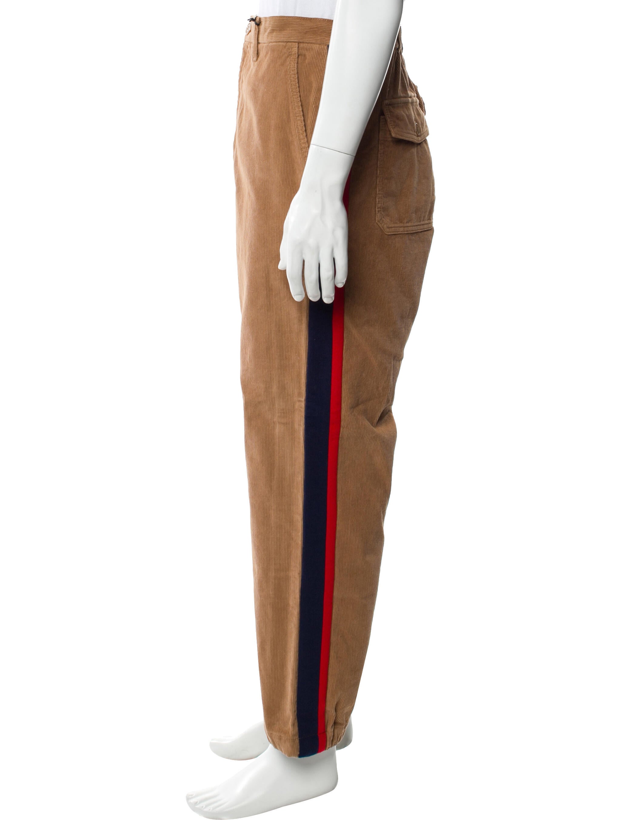 Gucci Interlocking G Logo Corduroy Pants