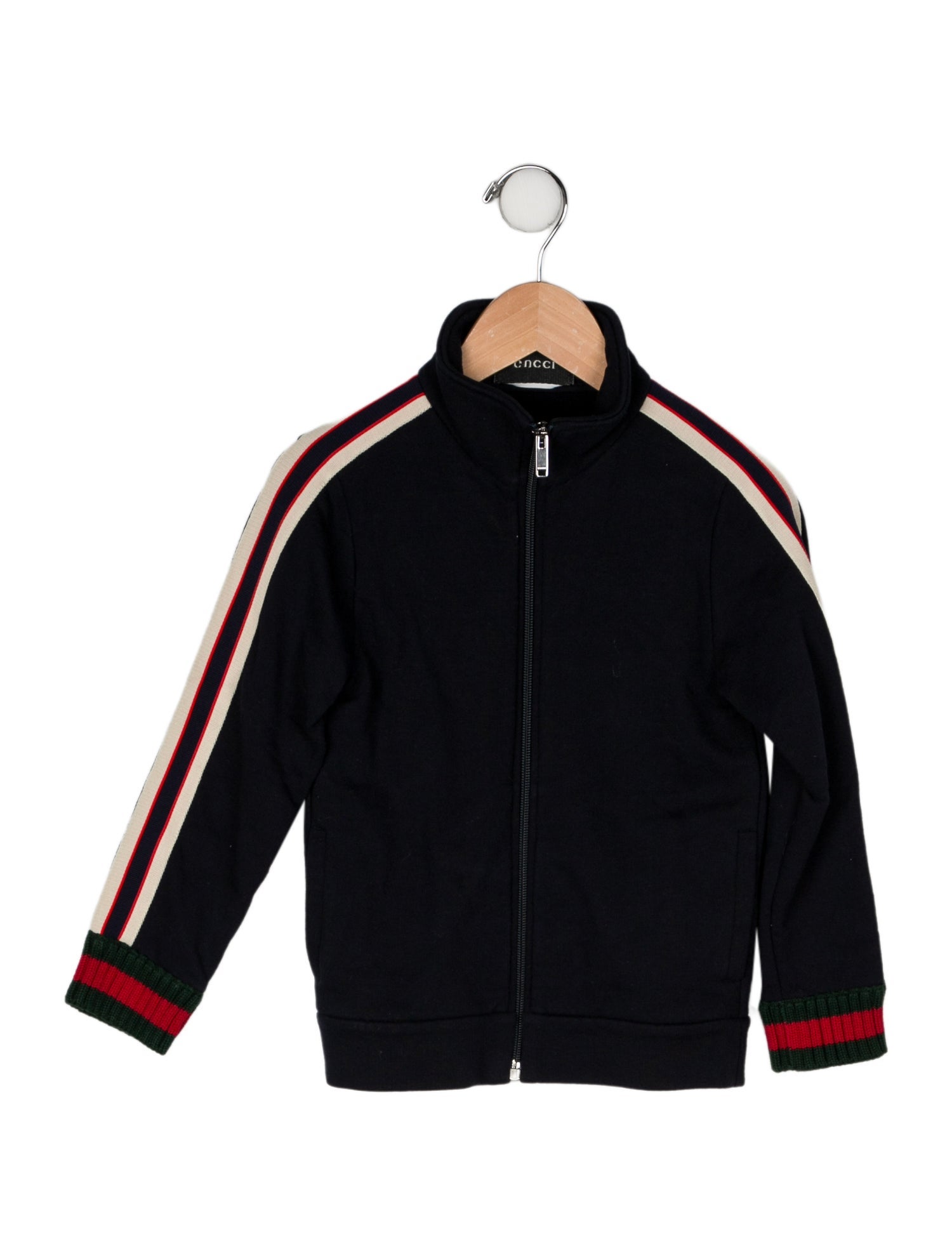 Gucci Web-Trimmed Zip-Up Jacket