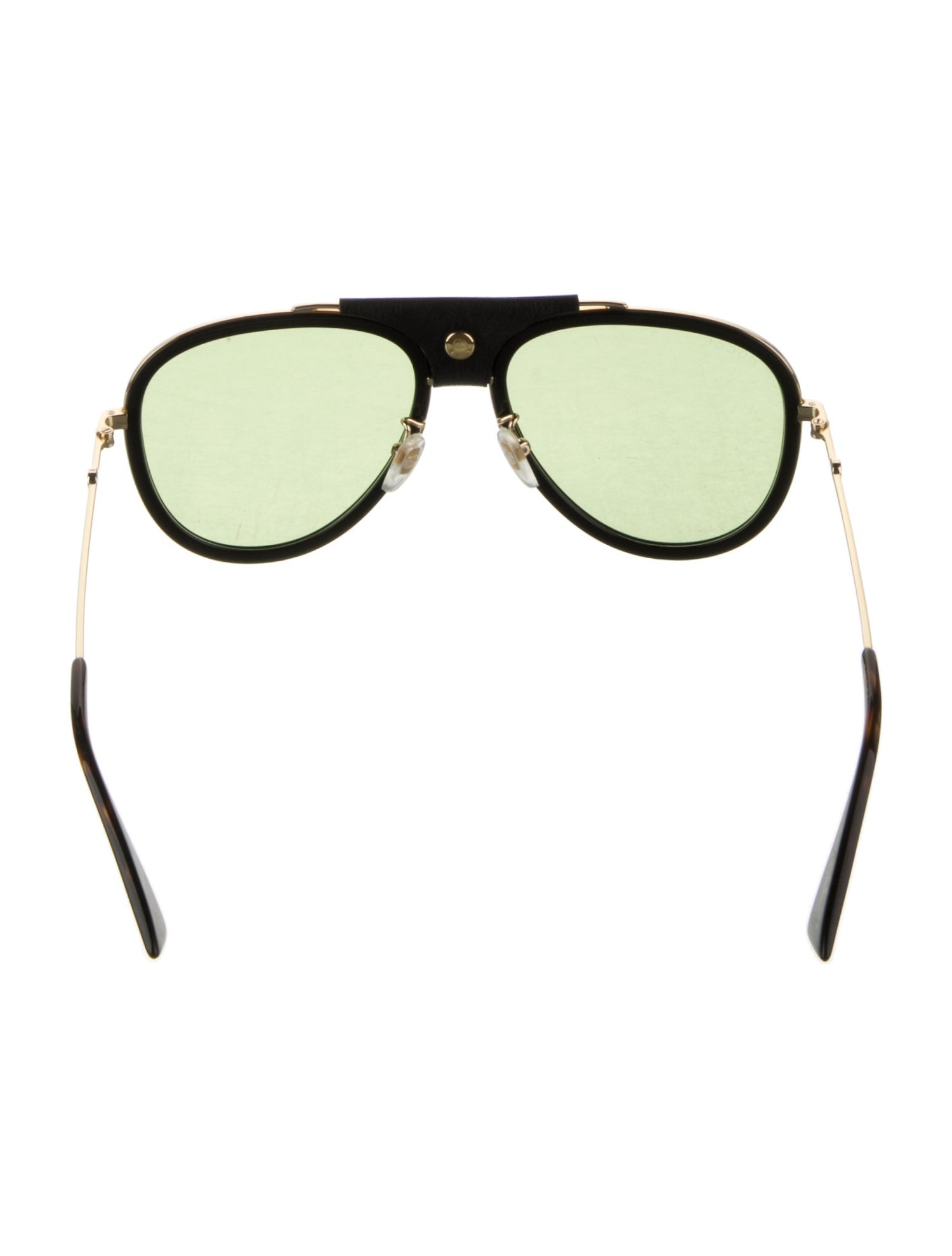 Gucci Interlocking G Logo Aviator Sunglasses