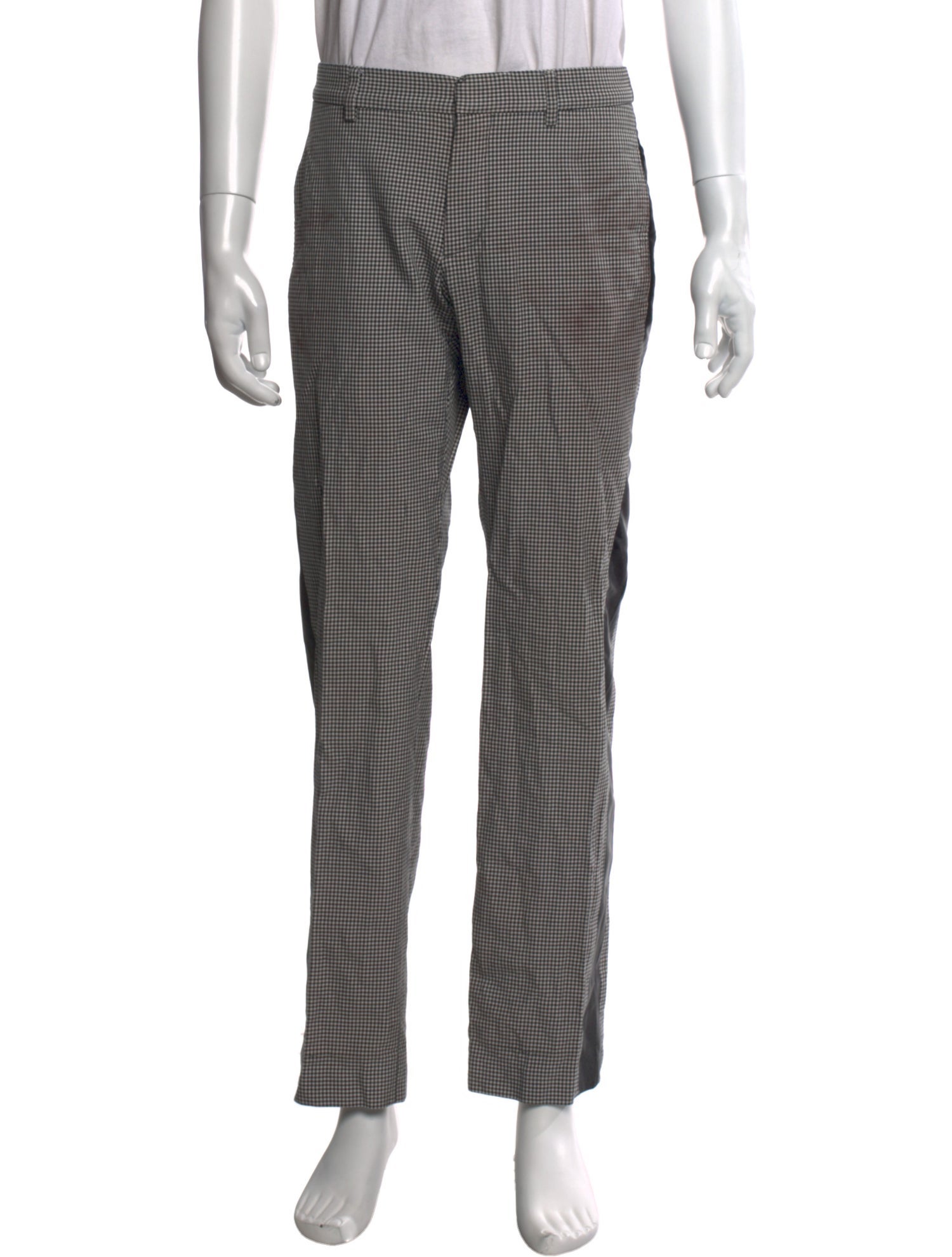 Gucci Plaid Print Pants