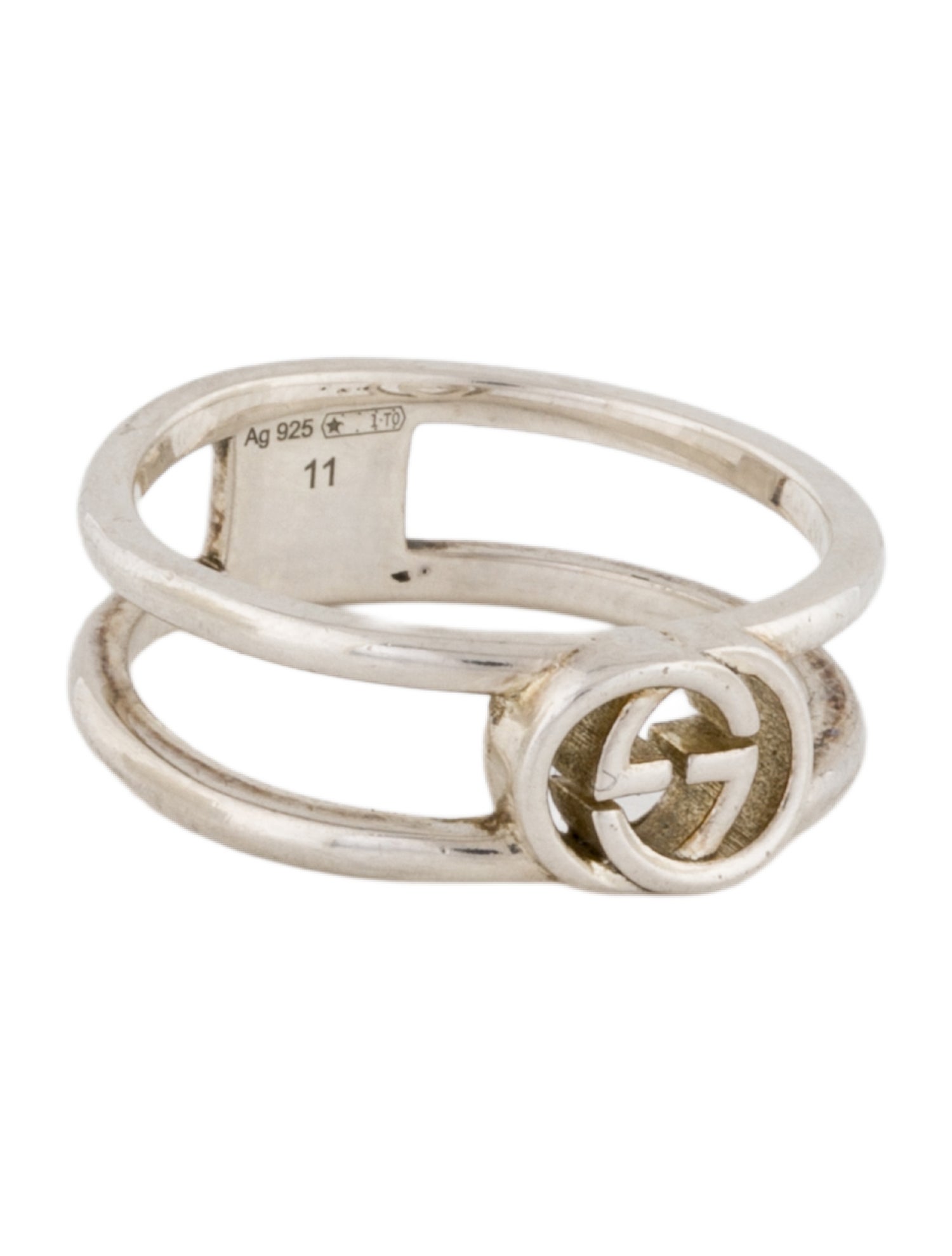 Gucci Interlocking G Openwork Ring