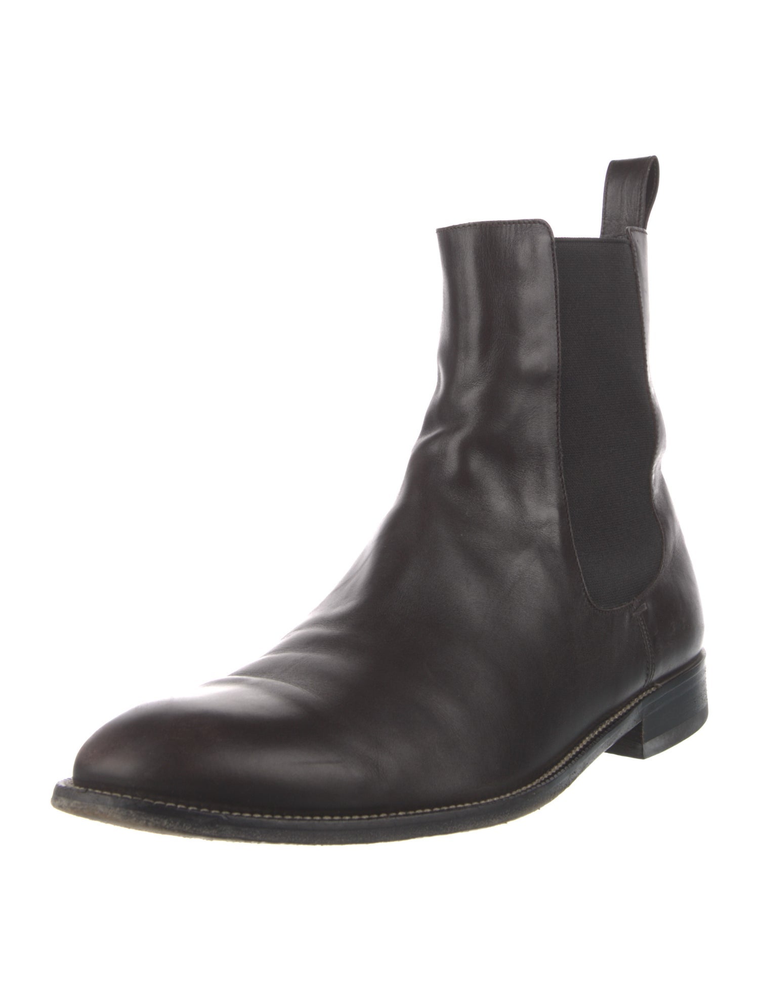 Gucci Leather Chelsea Boots