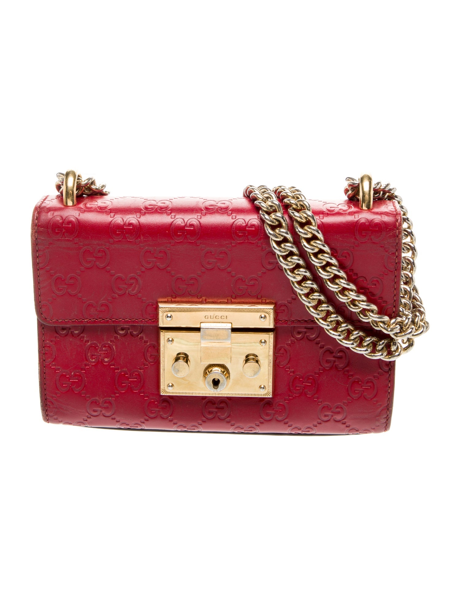 Gucci GG Signature Padlock Small