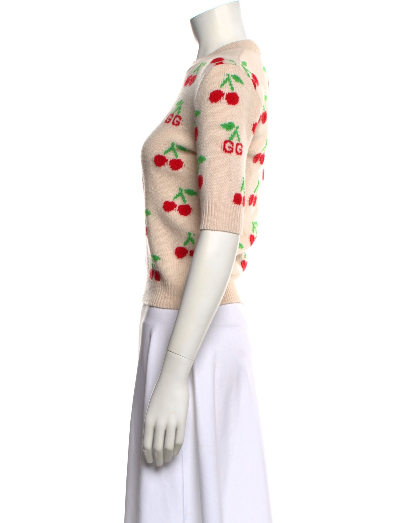 Gucci Cherry Wool Sweater