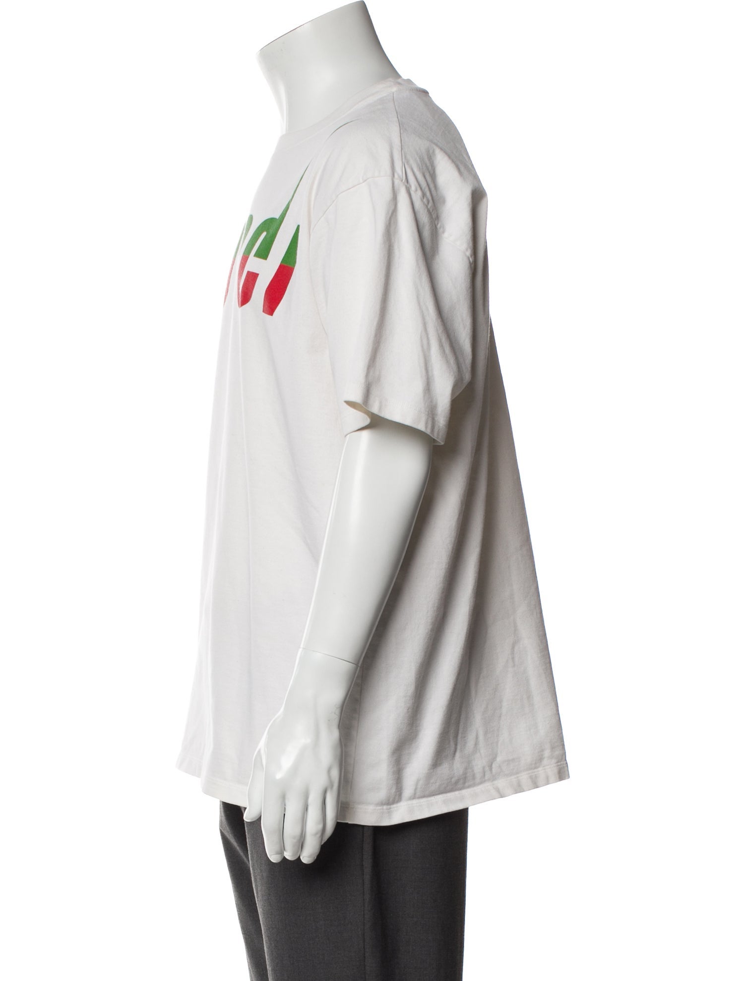 Gucci Graphic Print Crew Neck T-Shirt