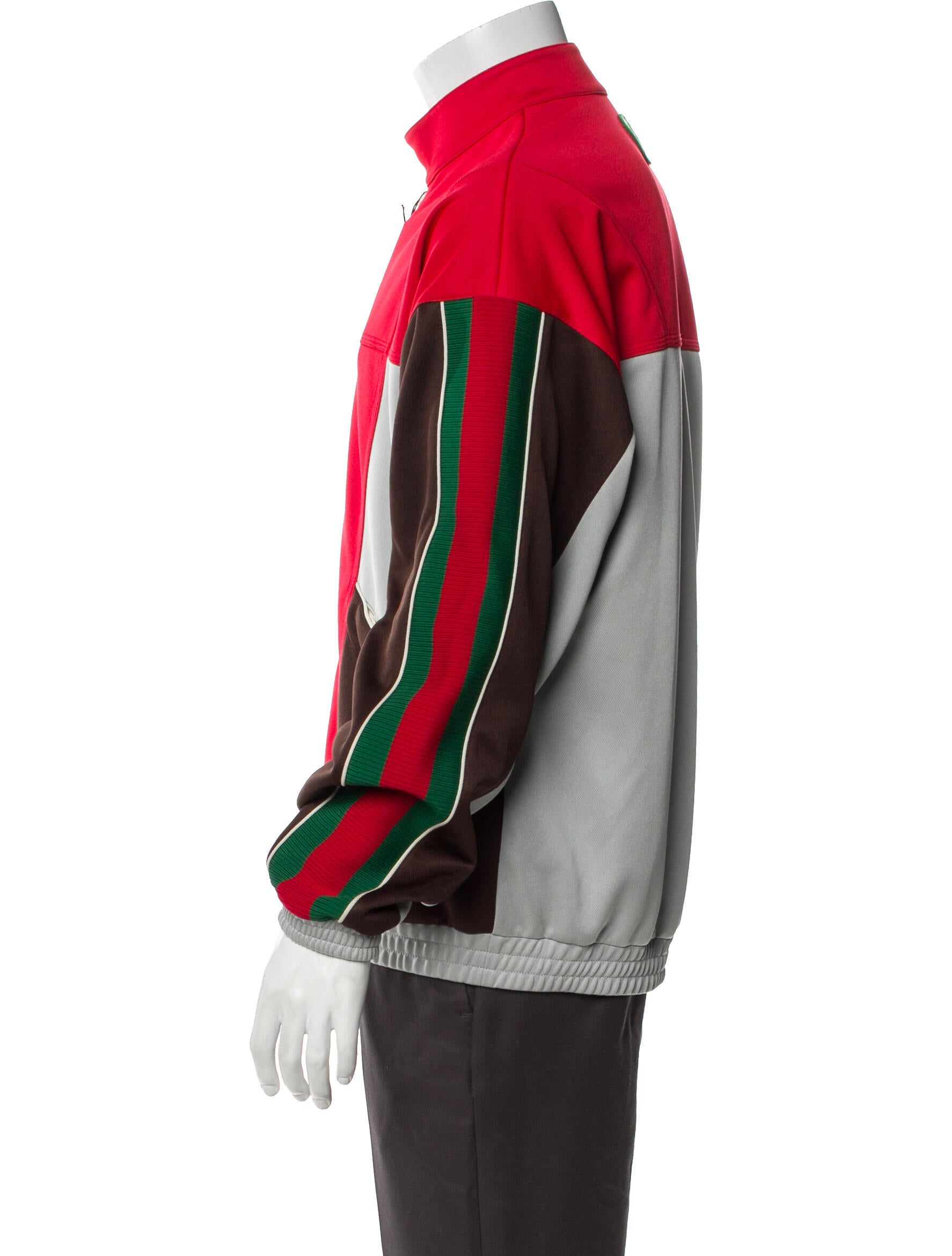Gucci 2023 Web Accent Windbreaker Windbreaker