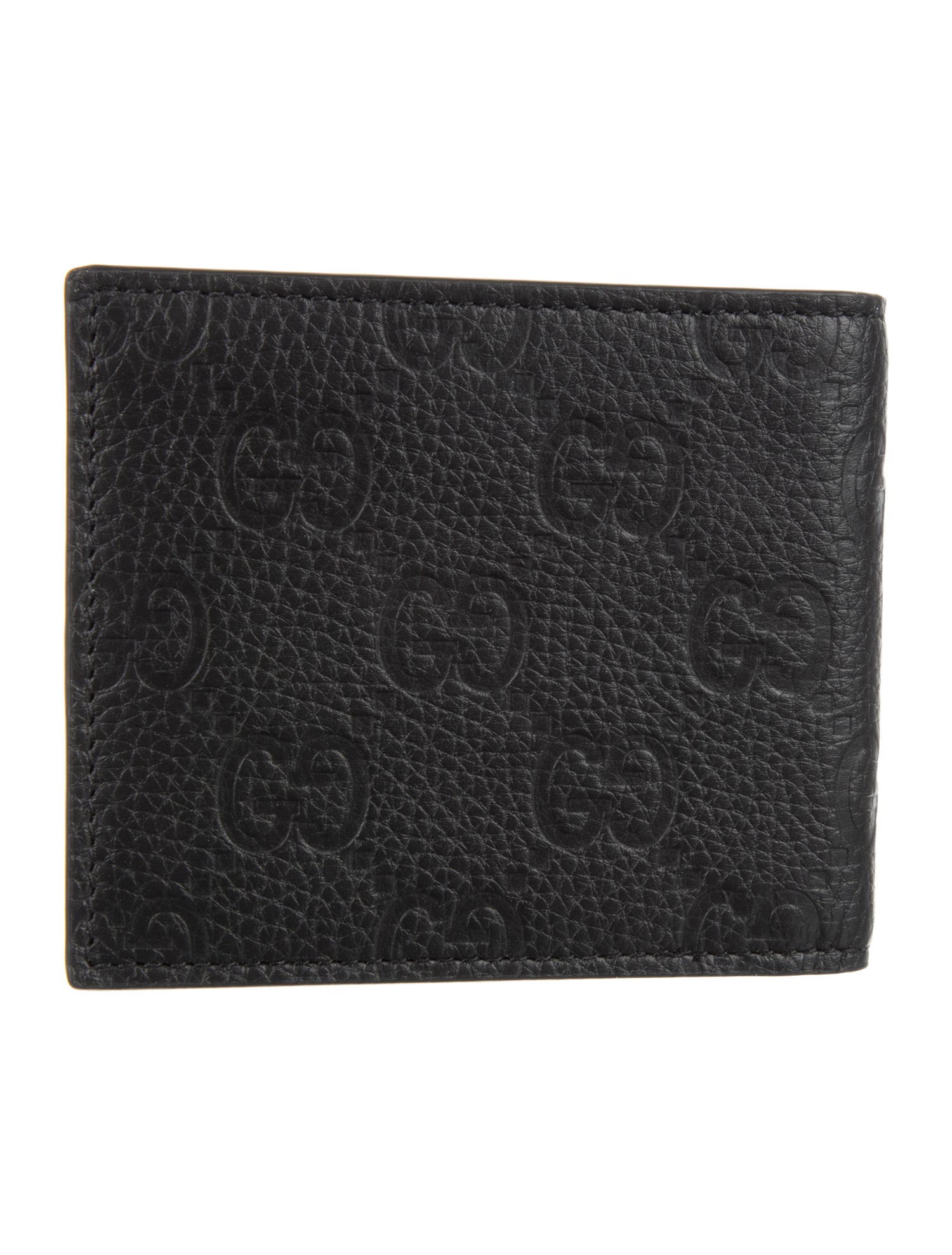 Gucci GG Signature Embossed Leather Bifold Wallet