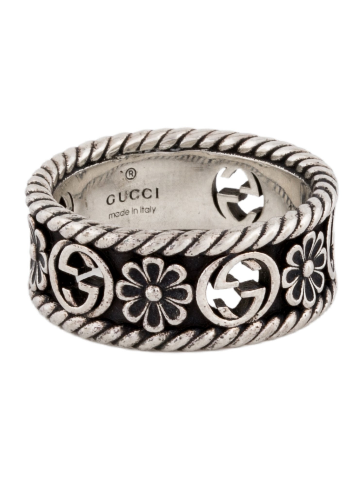 Gucci GG Flower Ring