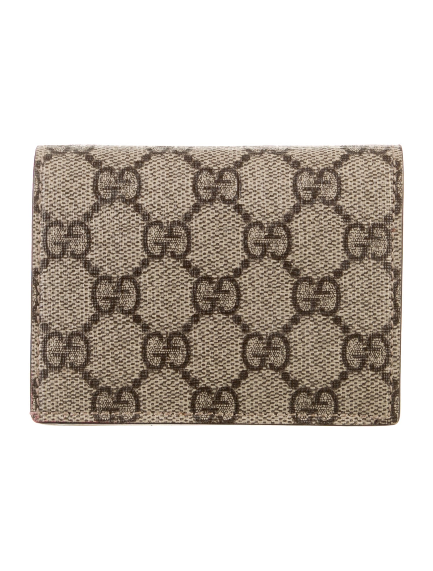 Gucci GG Supreme Compact Wallet