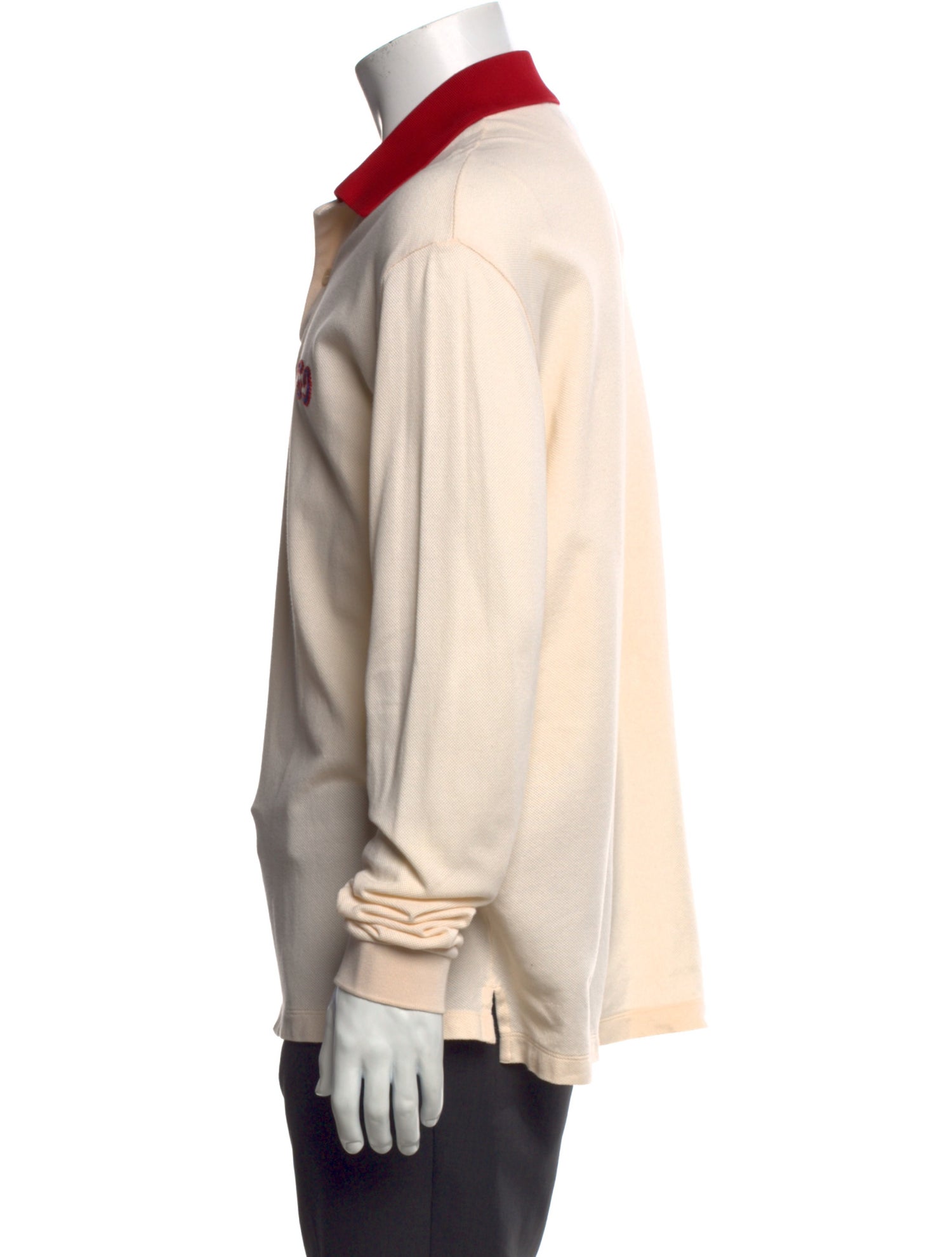 Gucci Interlocking G Logo Collar Polo Shirt