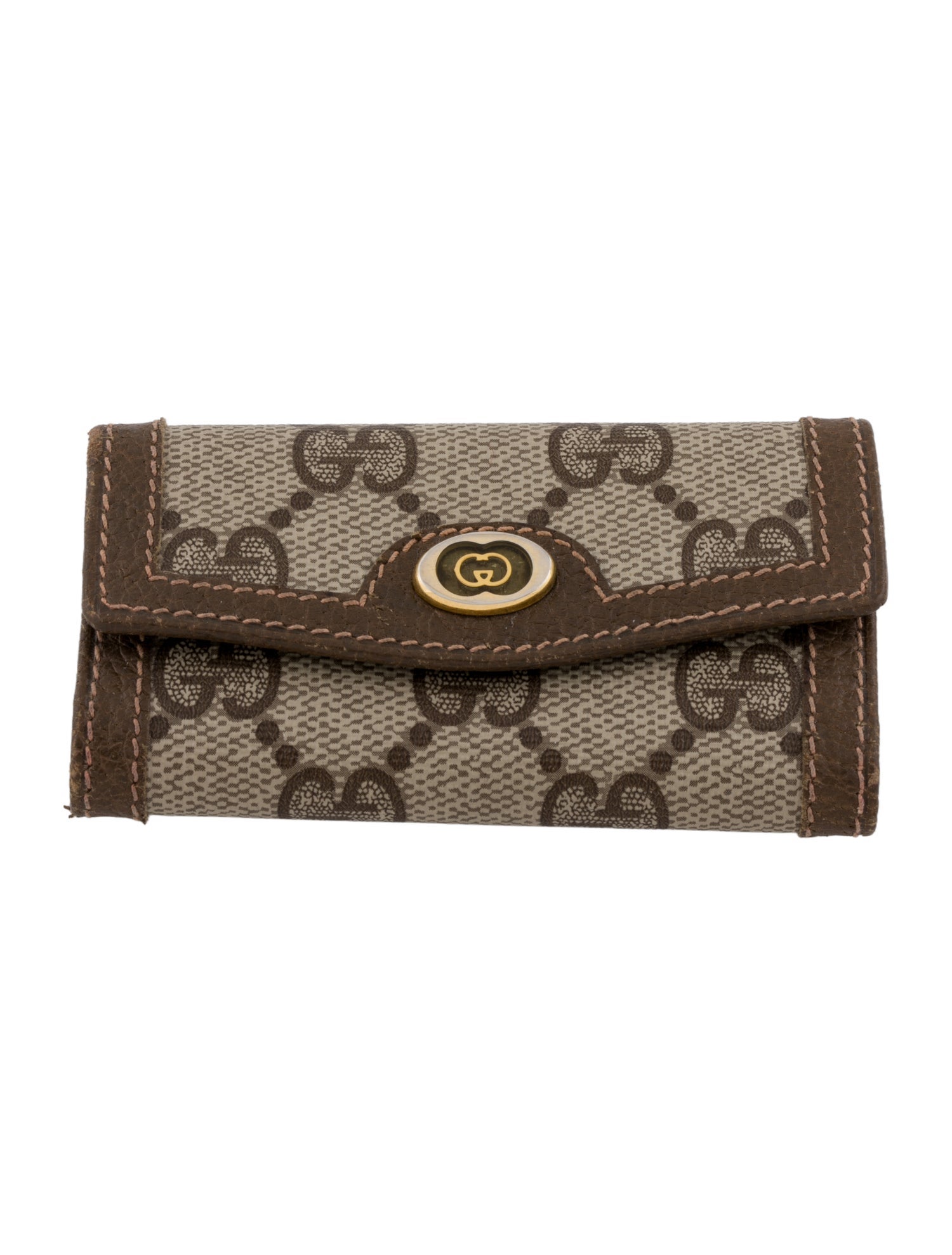 Gucci GG Coated Canvas Key Holder