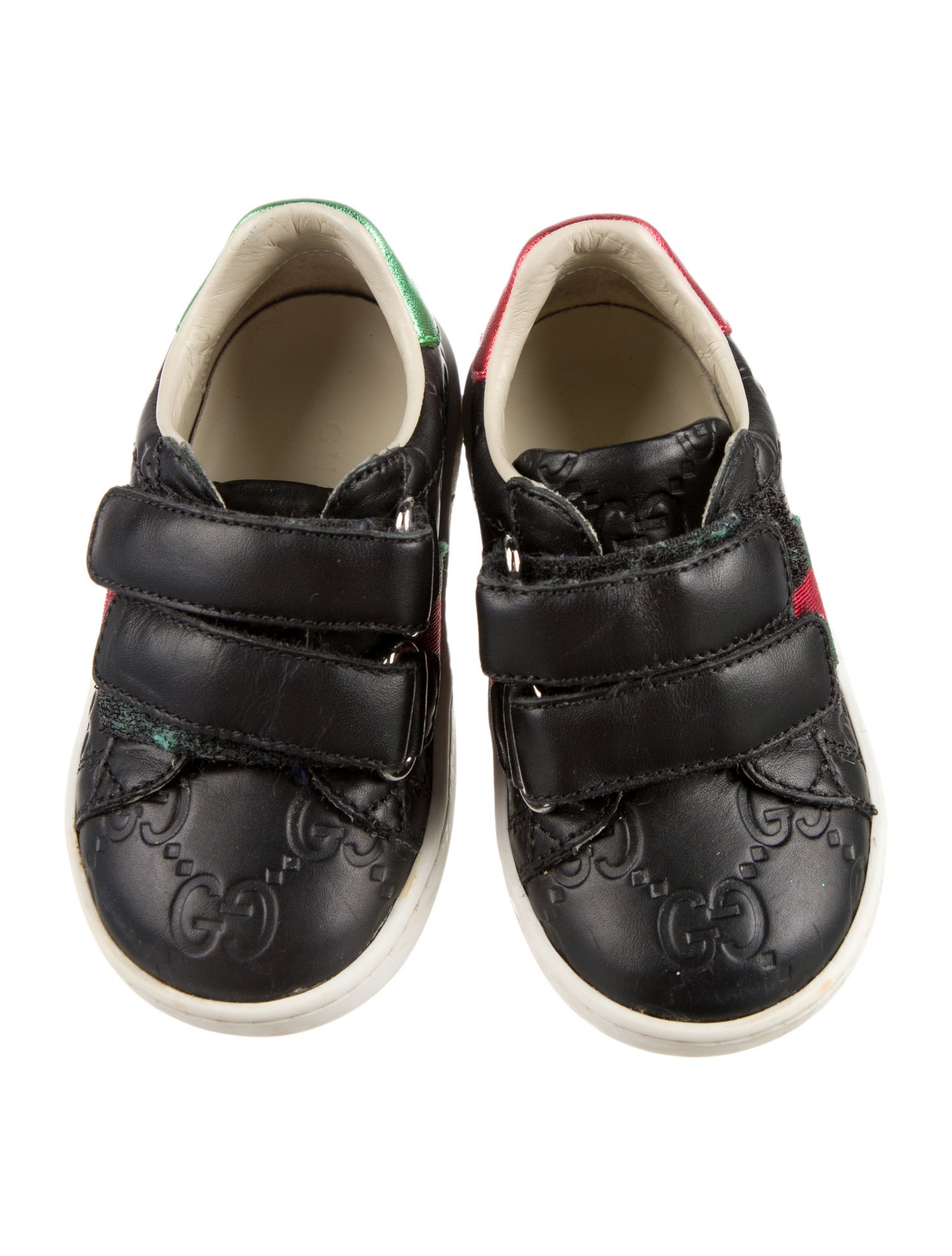 Gucci GG Logo Leather Sneakers