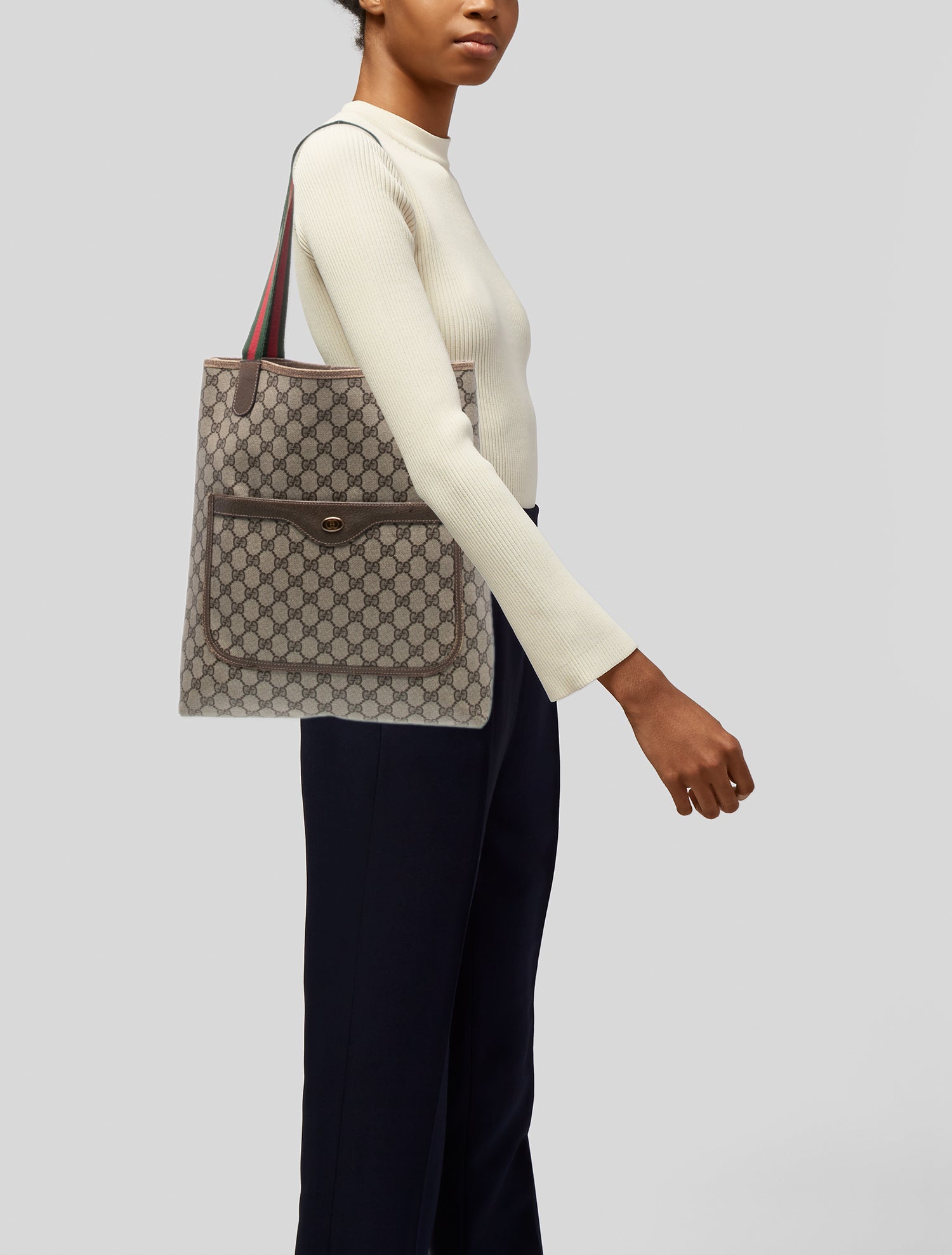 Gucci GG Supreme Tote Vintage