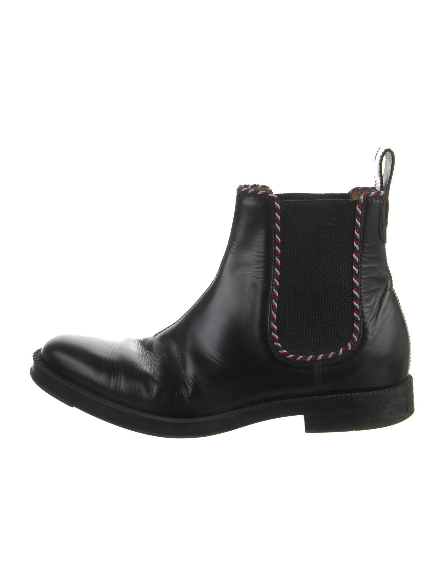 Gucci Leather Chelsea Boots