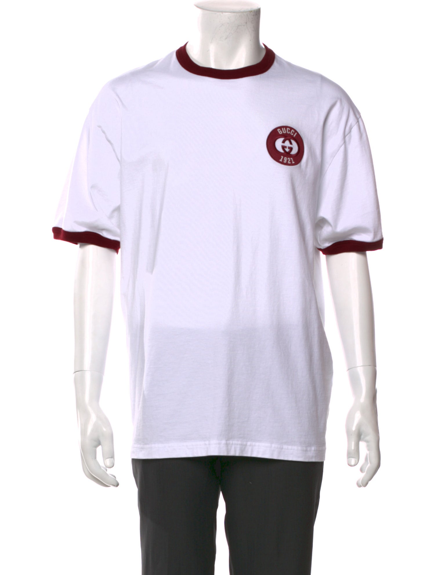 Gucci Graphic Print Crew Neck T-Shirt