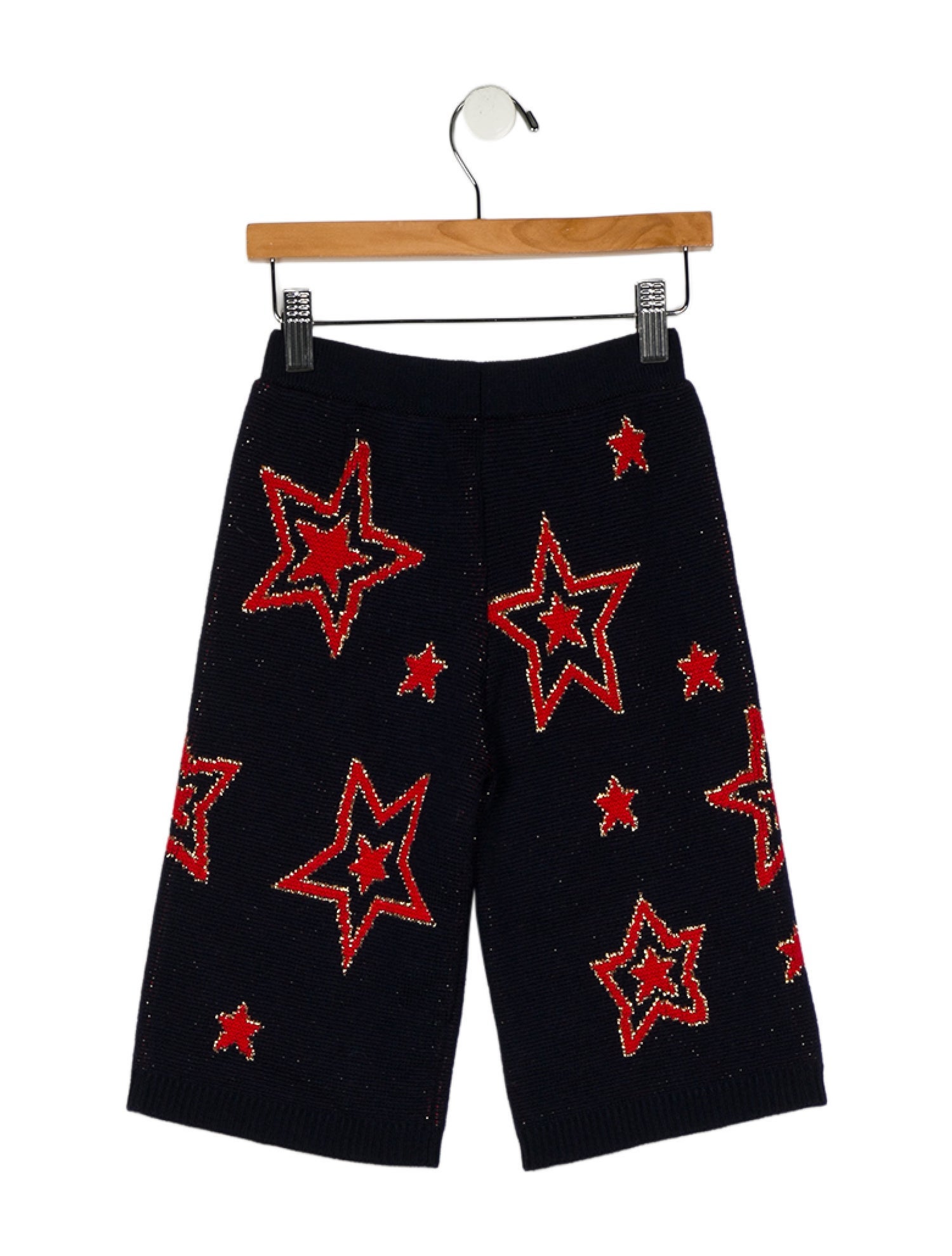 Gucci Blue and red patterned wool sweater w/Tags