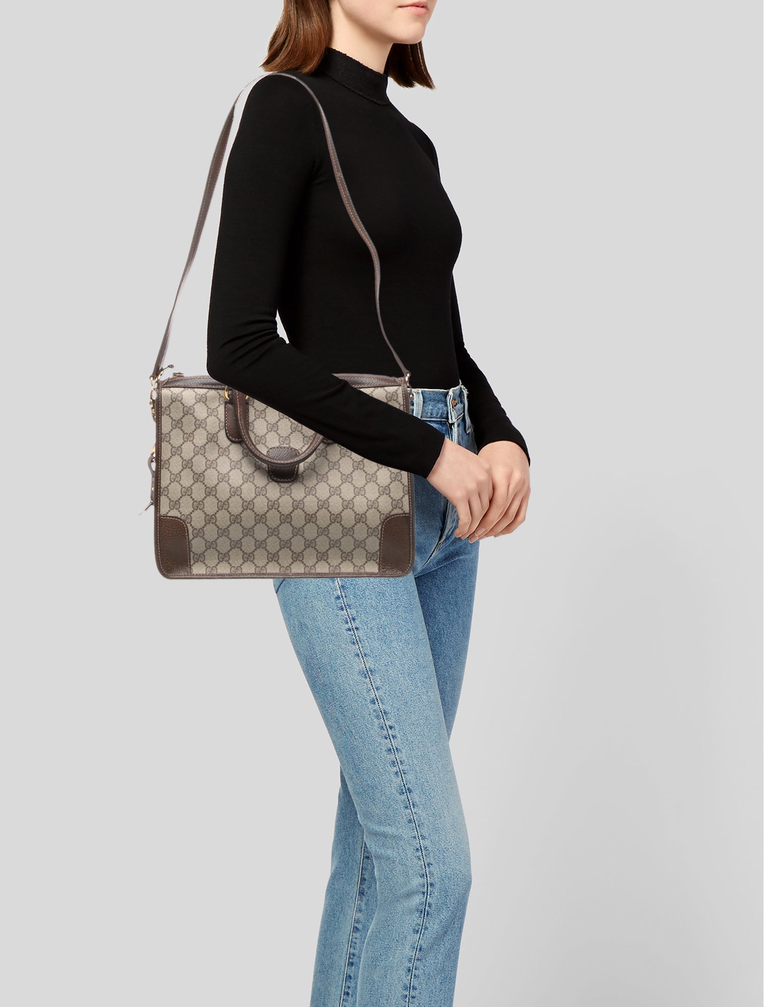 Gucci GG Supreme Boston Vintage