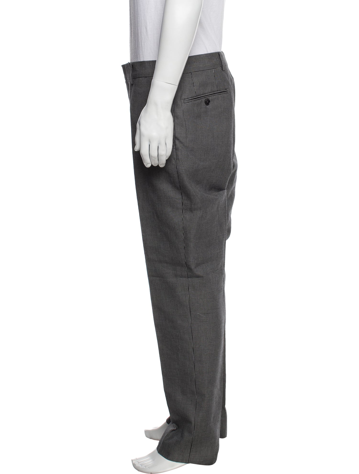 Gucci Houndstooth Print Pants