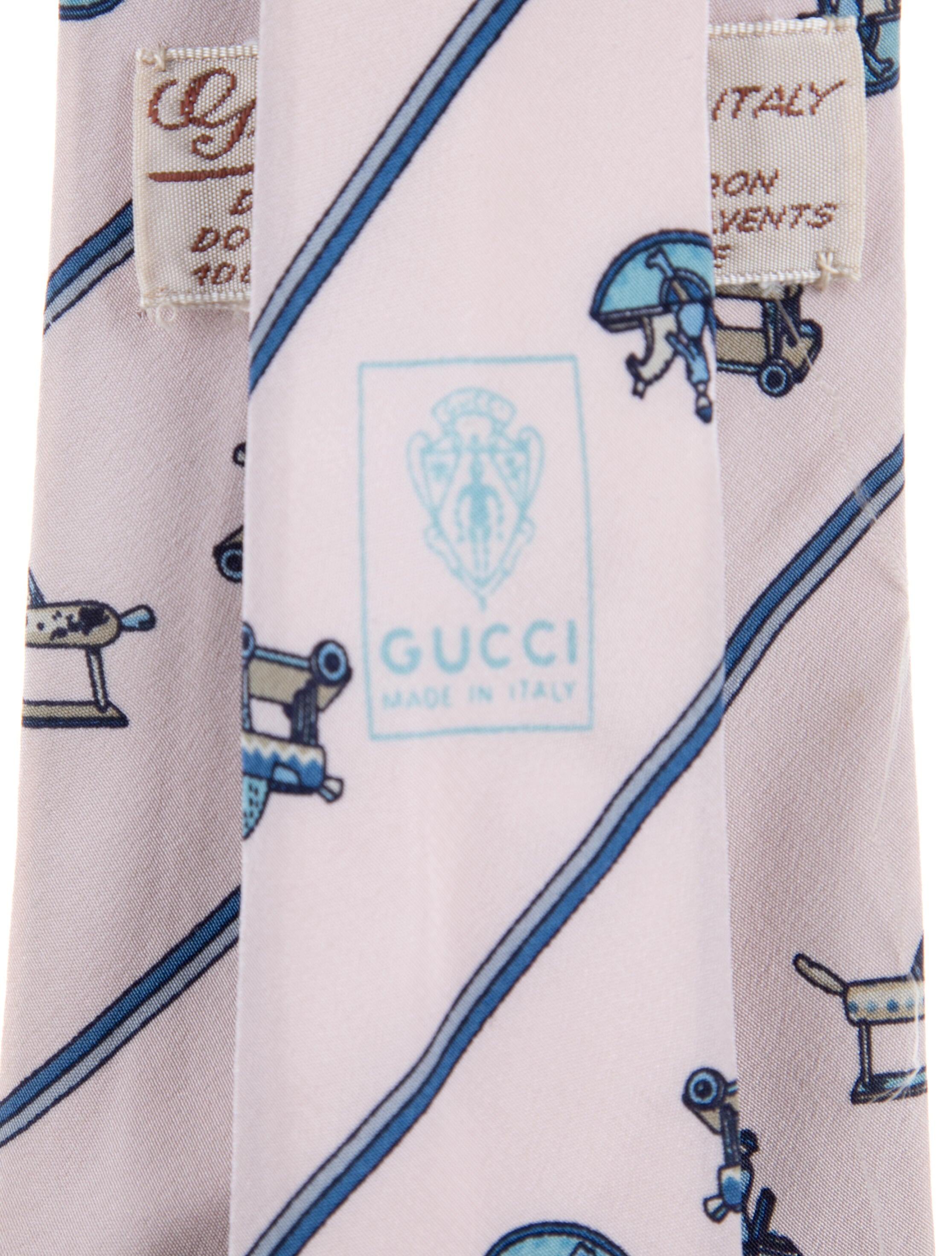 Gucci Printed Silk Tie