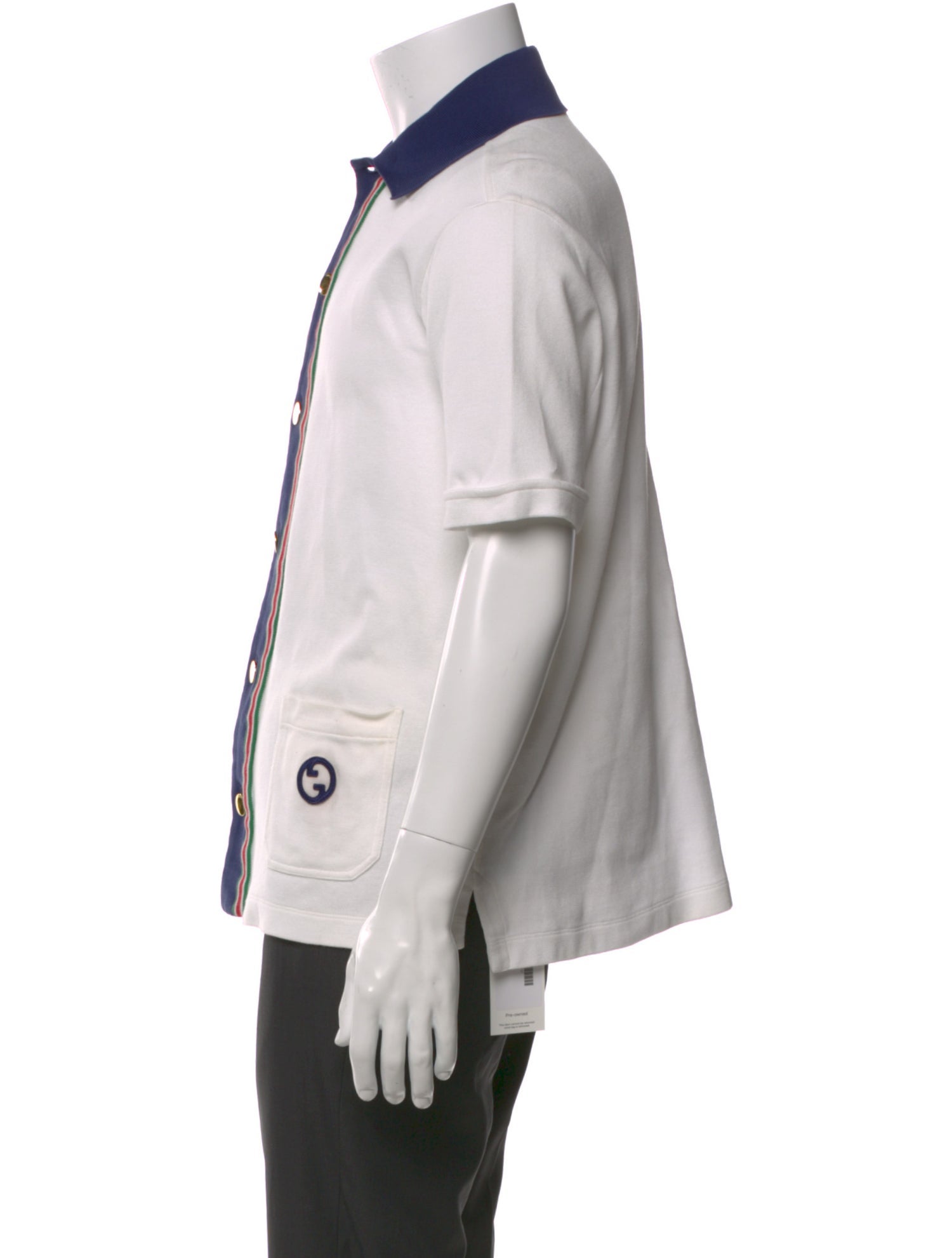 Gucci 2023 Web Accent Polo Shirt