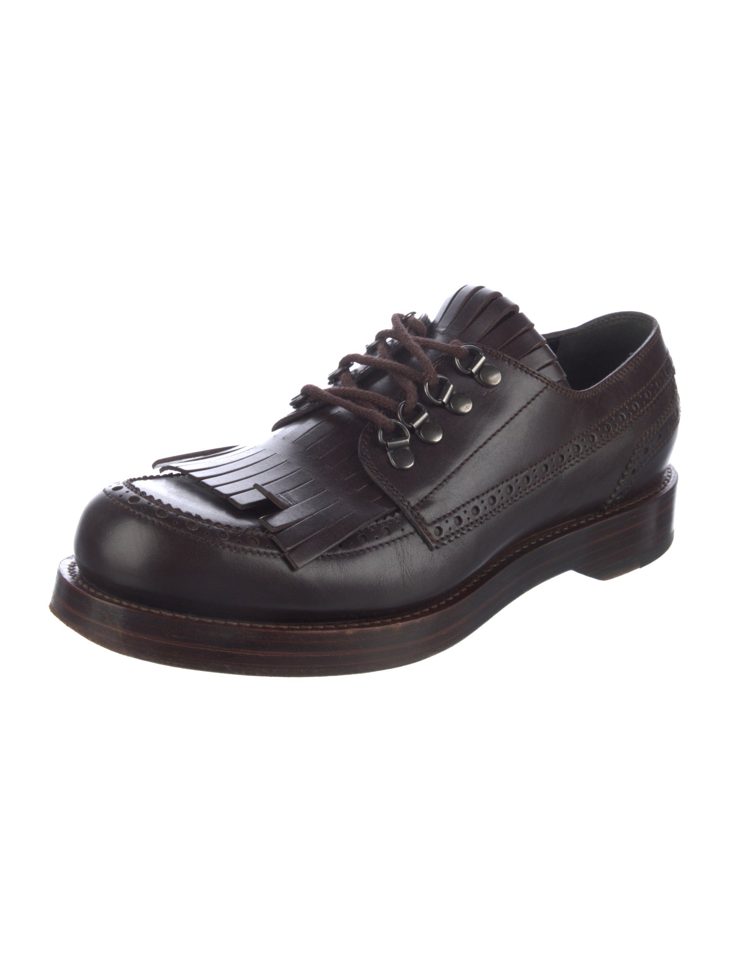 Gucci Leather Brogues