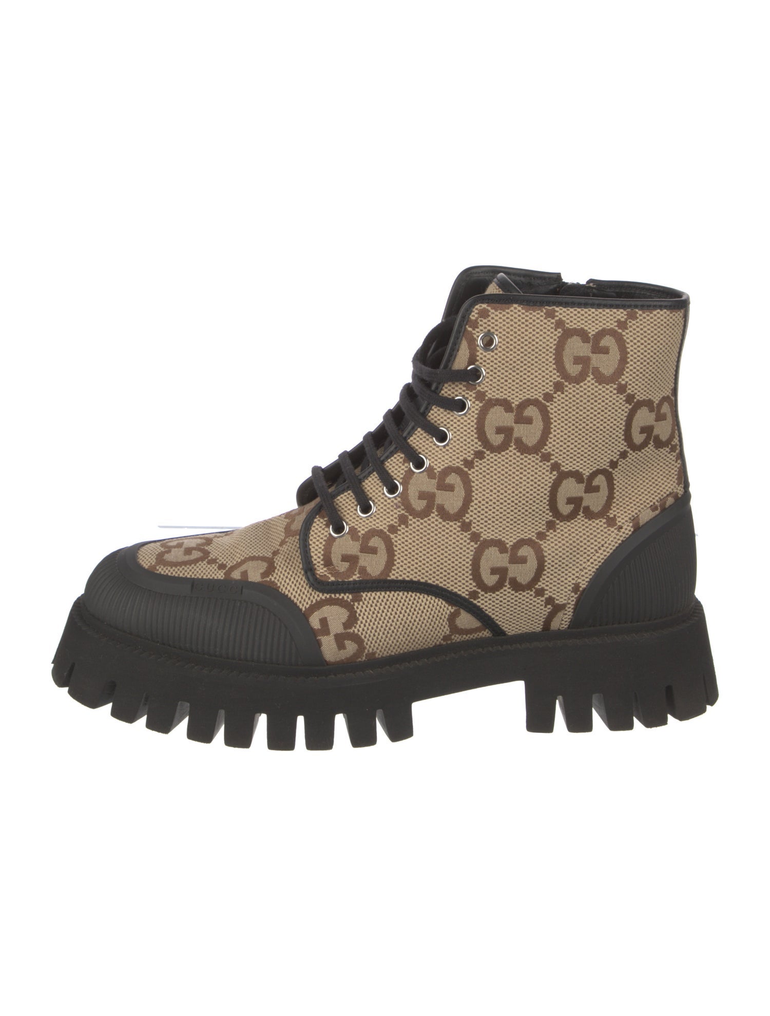 Gucci GG Canvas Canvas Hiking Boots