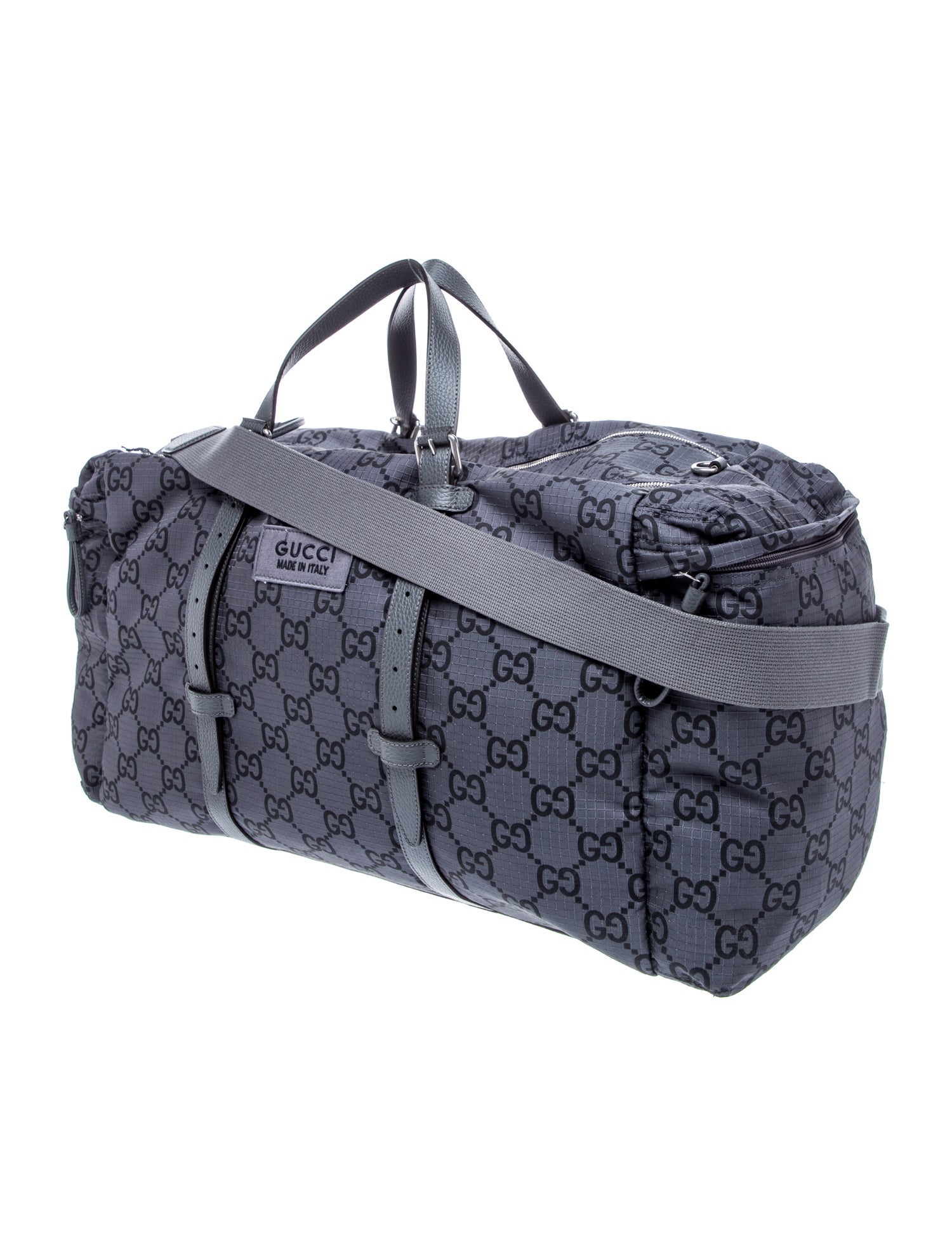 Gucci GG Nylon Weekender Bag