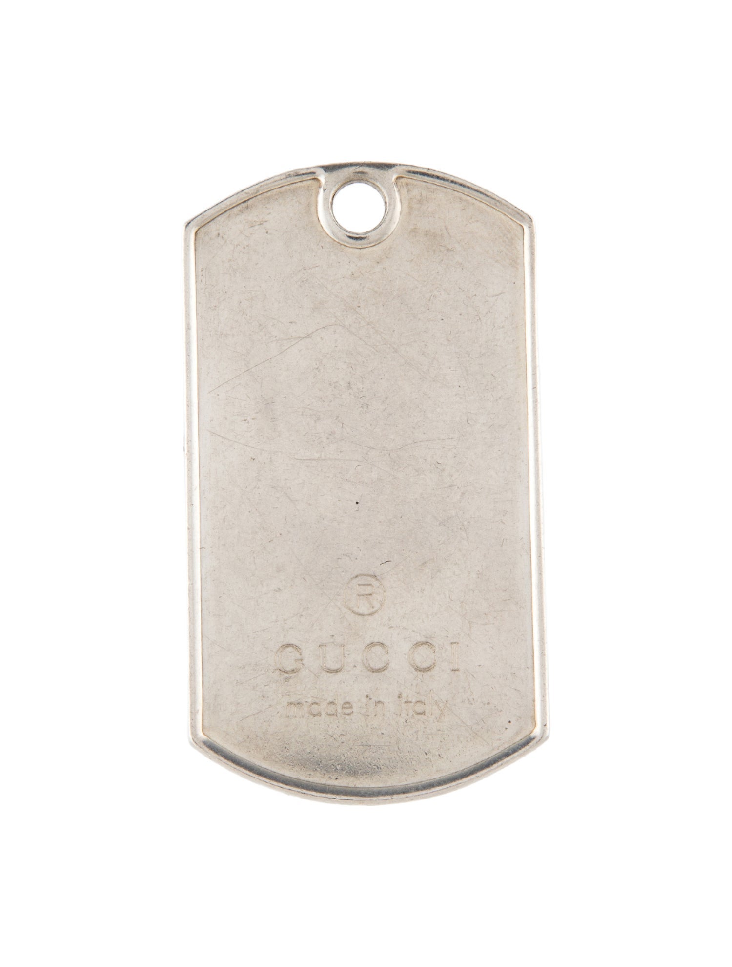 Gucci Dog Tag Pendant