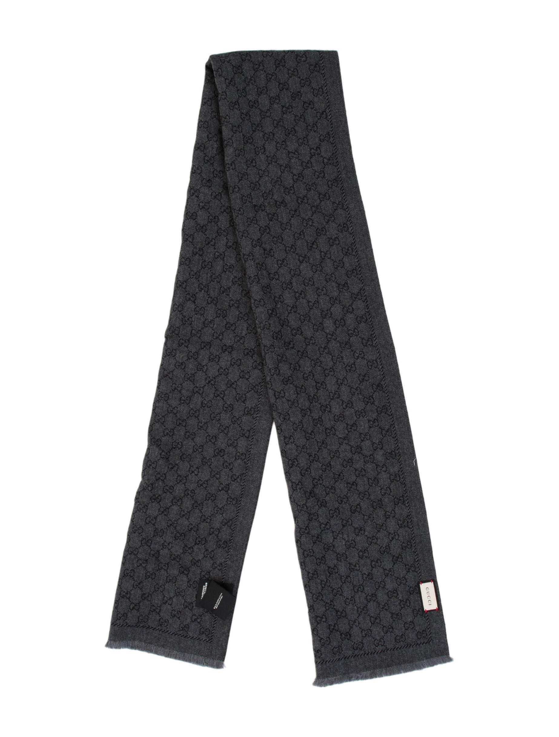 Gucci Wool Printed Scarf