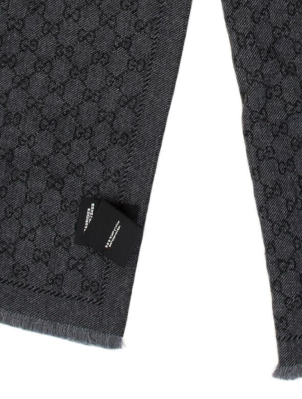 Gucci Wool Printed Scarf