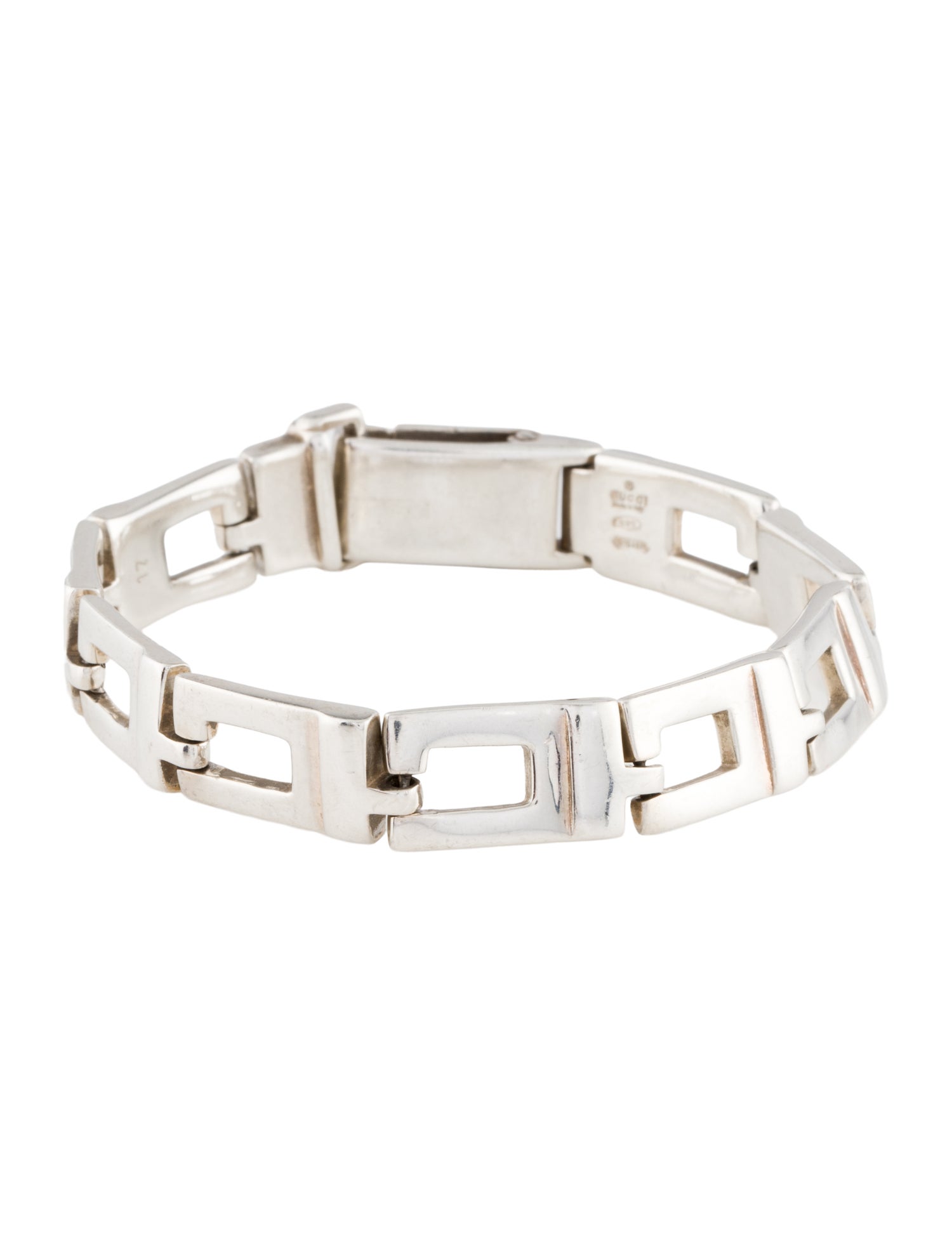 Gucci Vintage G Link Bracelet